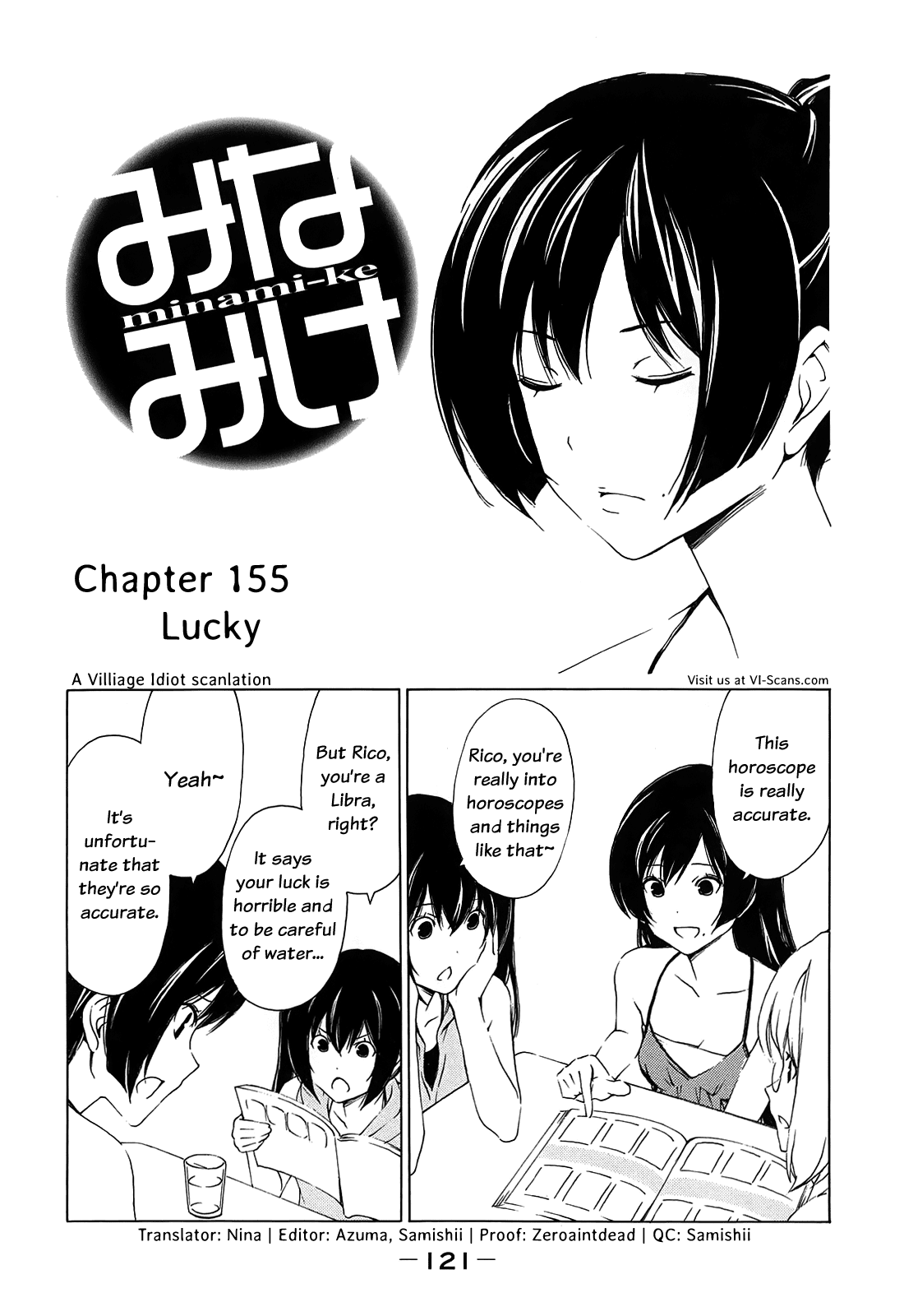 Minami-ke Chapter 155 page 1 - Chapter 155: Lucky
