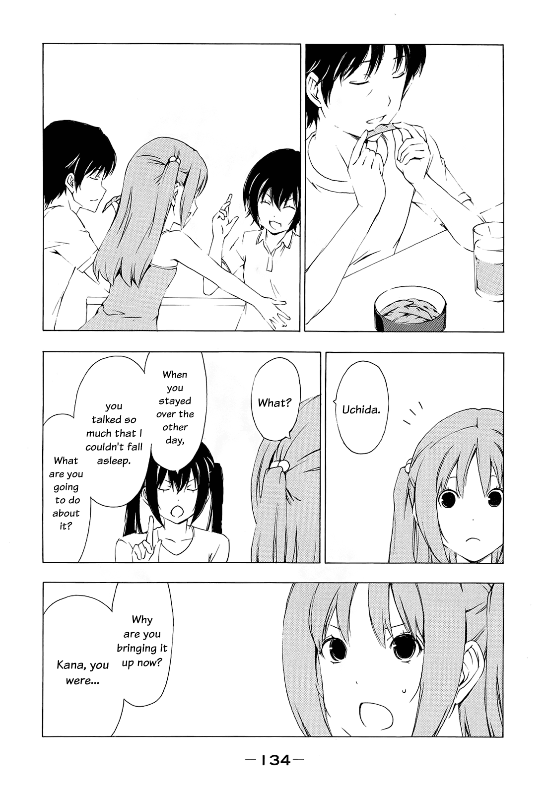 Minami-ke Chapter 156 page 4 - Chapter 156: Because it was There