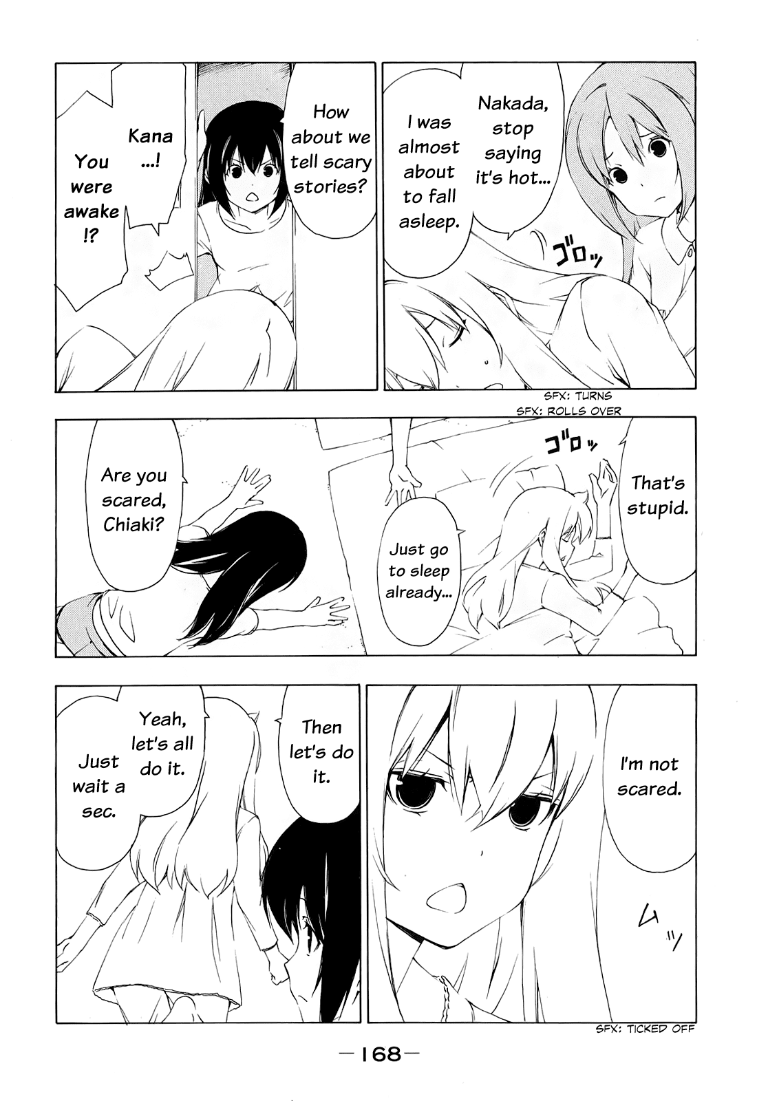 Minami-ke Chapter 159 page 12 - Chapter 159: Becoming a God + After School Chapter:"How?"