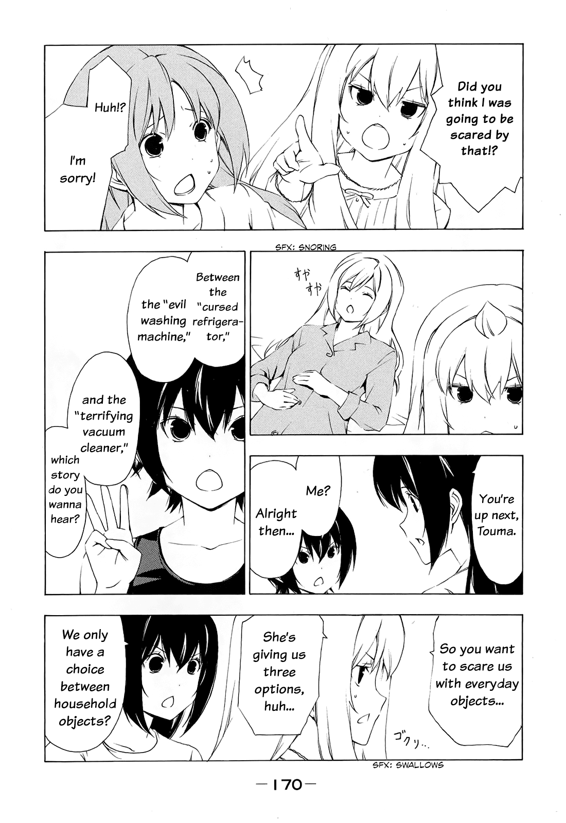Minami-ke Chapter 159 page 14 - Chapter 159: Becoming a God + After School Chapter:"How?"
