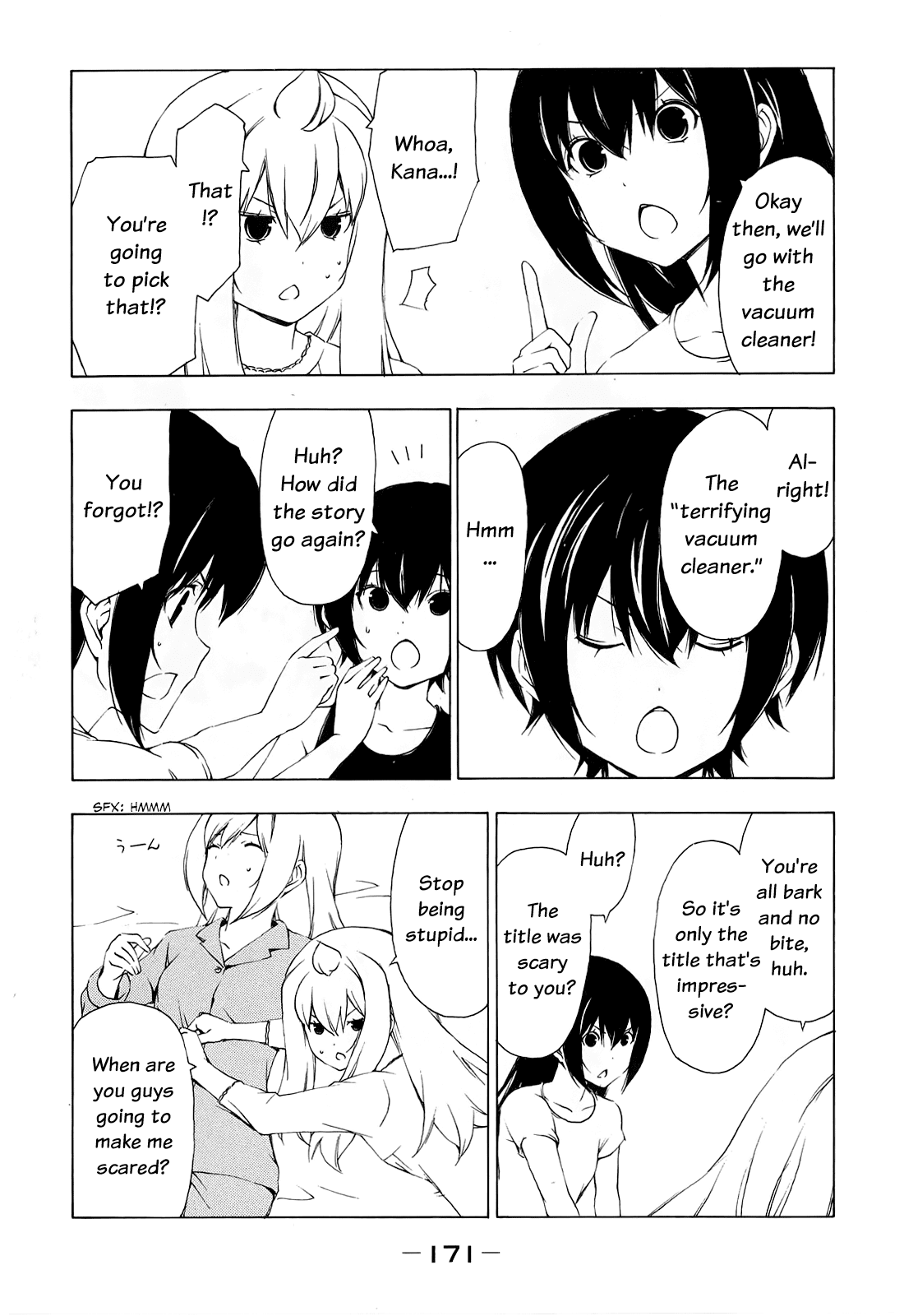Minami-ke Chapter 159 page 15 - Chapter 159: Becoming a God + After School Chapter:"How?"