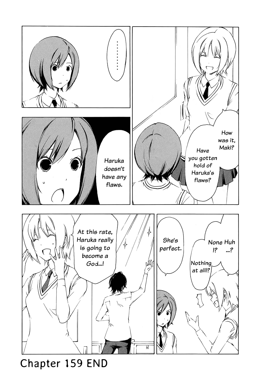 Minami-ke Chapter 159 page 8 - Chapter 159: Becoming a God + After School Chapter:"How?"