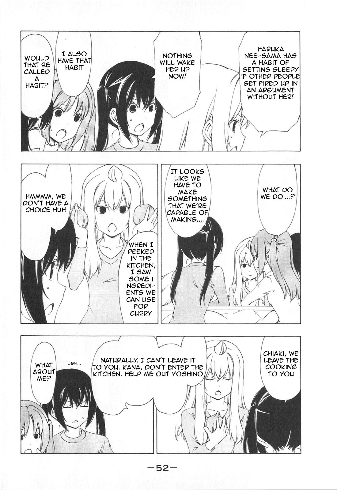 Minami-ke Chapter 165 page 4 - Chapter 165: Concerning the result