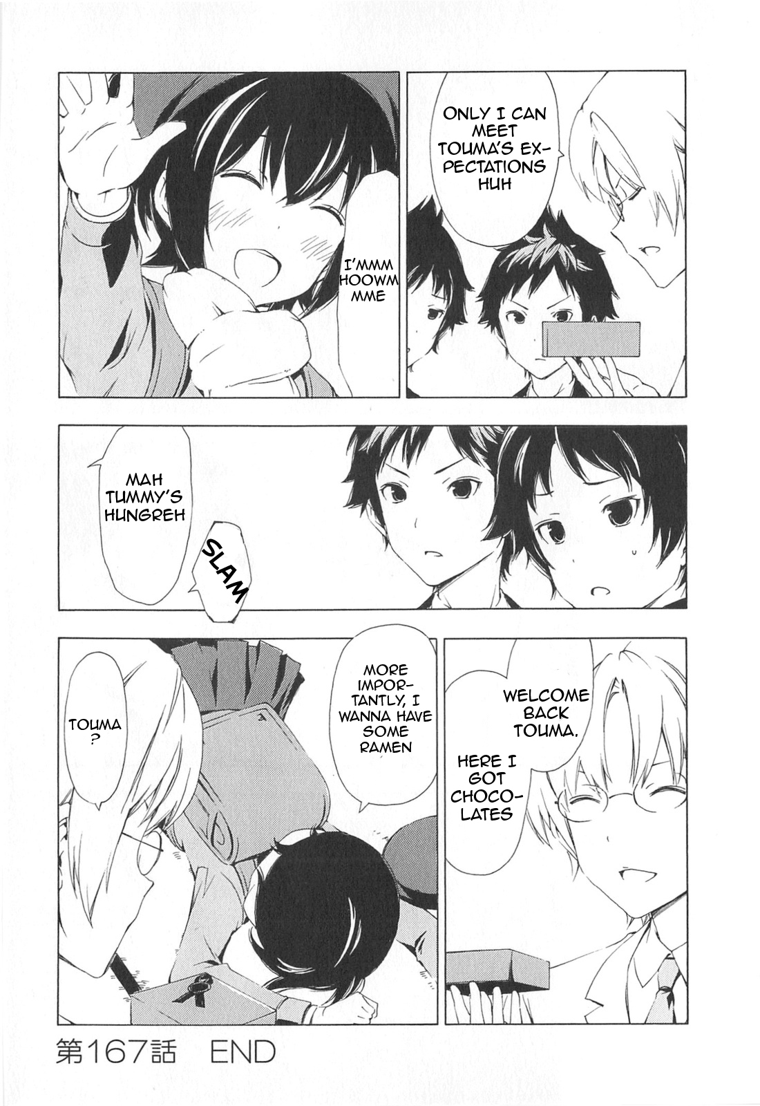 Minami-ke Chapter 167 page 8 - Chapter 167: Take it
