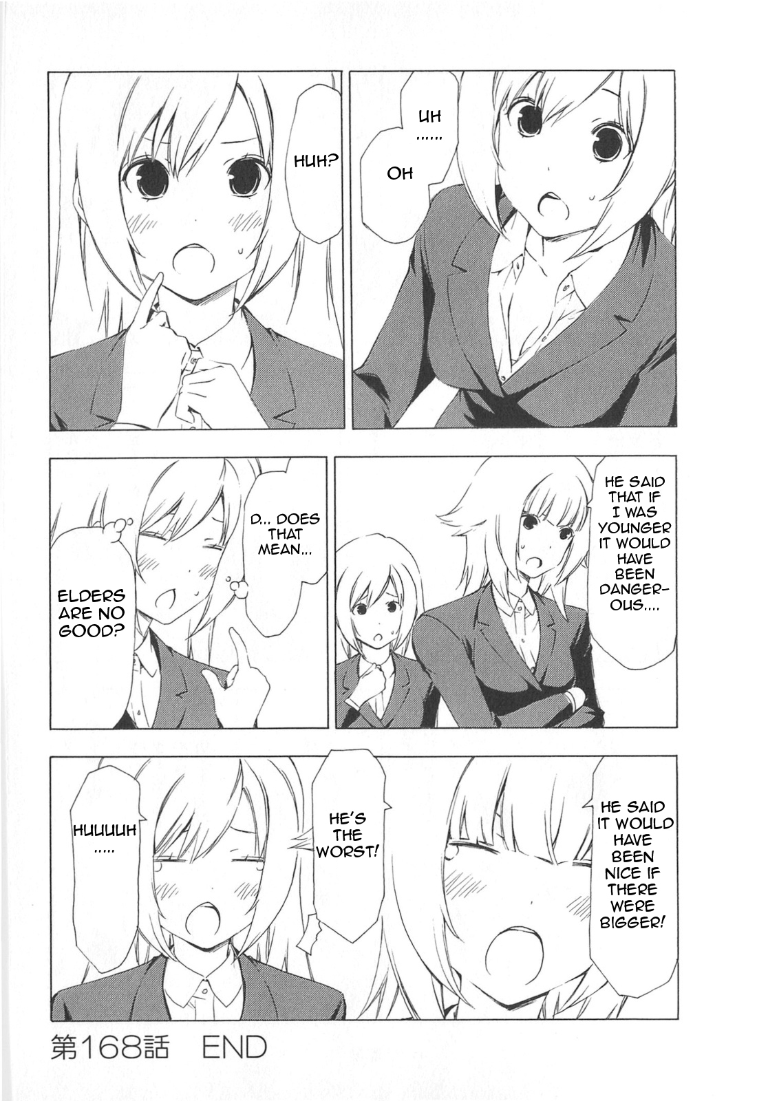 Minami-ke Chapter 168 page 8 - Chapter 168: The worst
