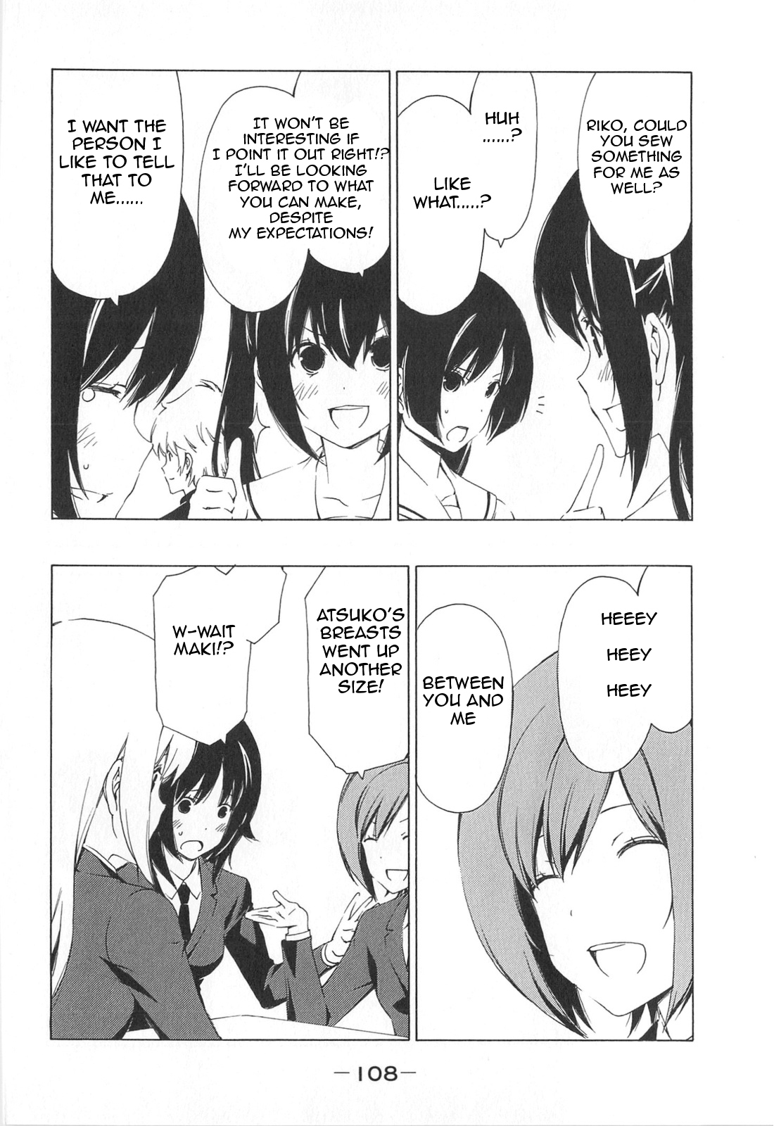 Minami-ke Chapter 171 page 6 - Chapter 171: Between you and me