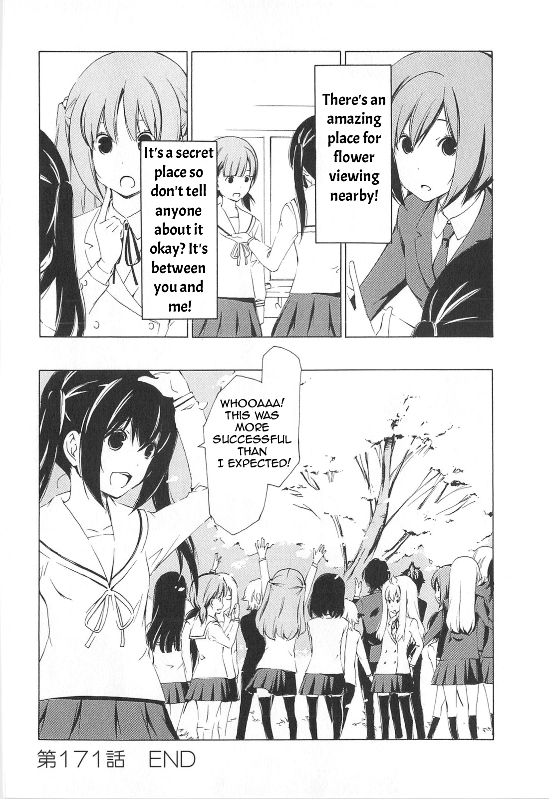 Minami-ke Chapter 171 page 8 - Chapter 171: Between you and me