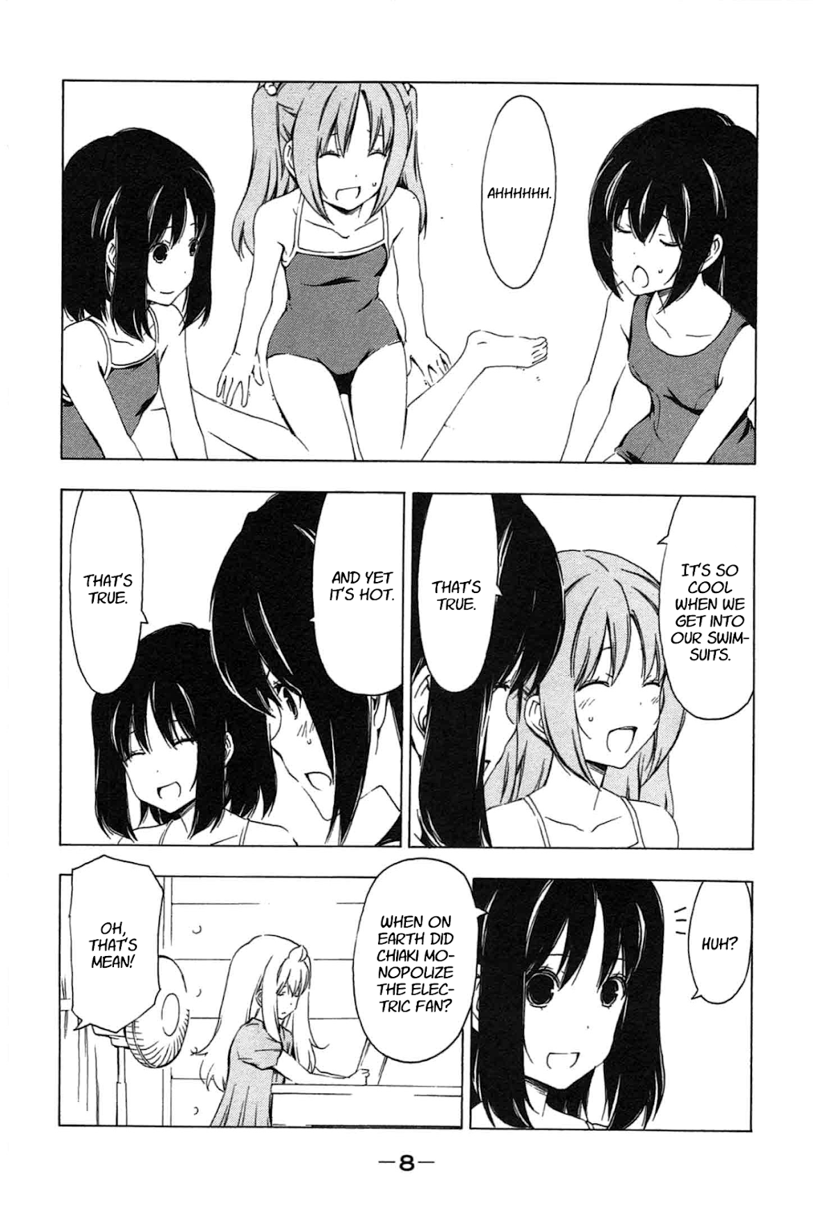 Minami-ke Chapter 179 page 11 - Chapter 179: Because it's hot