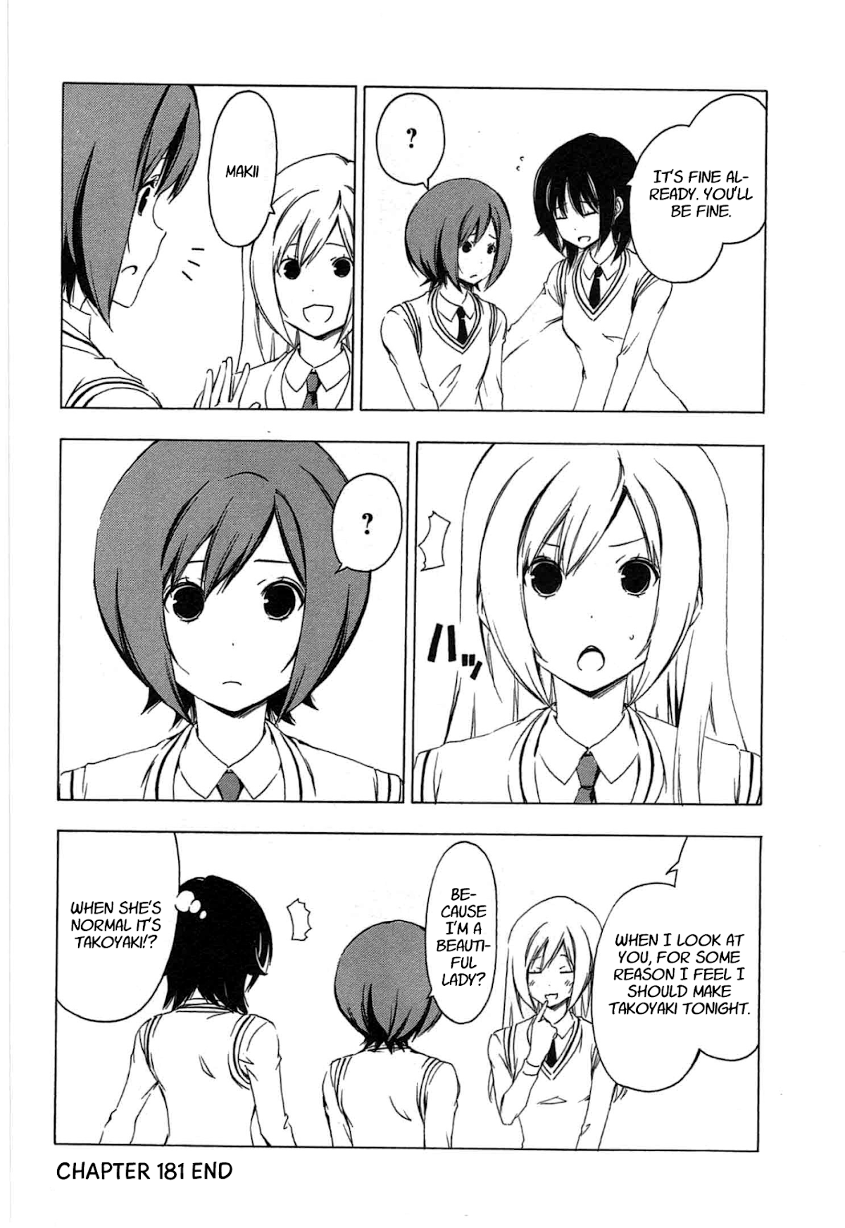 Minami-ke Chapter 181 page 8 - Chapter 181: Somehow