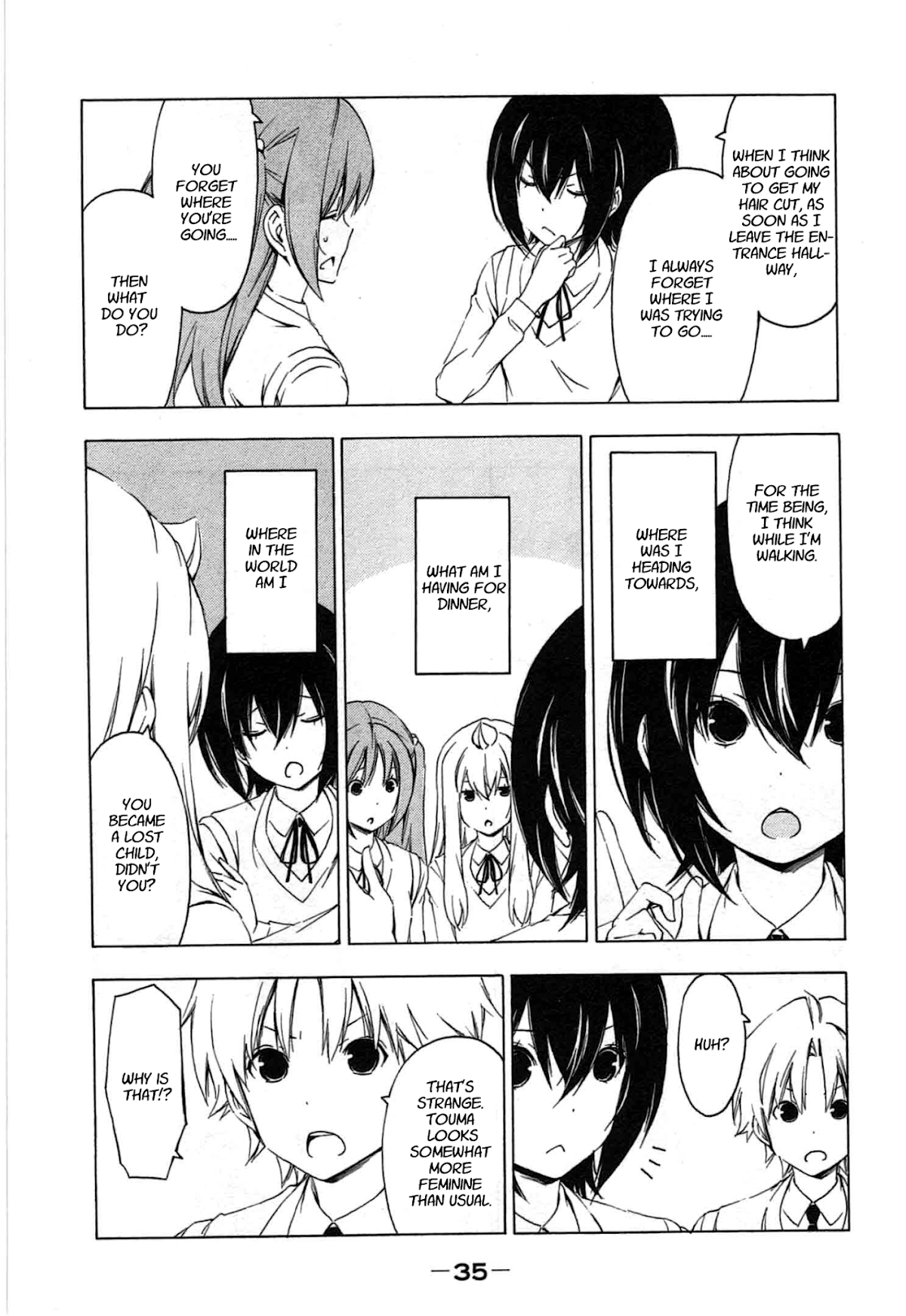Minami-ke Chapter 182 page 5 - Chapter 182: I wanna forget