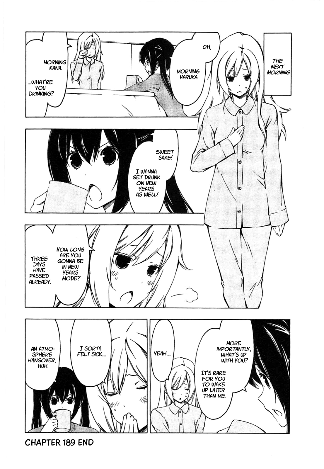 Minami-ke Chapter 189 page 8 - Chapter 189: Atmosphere