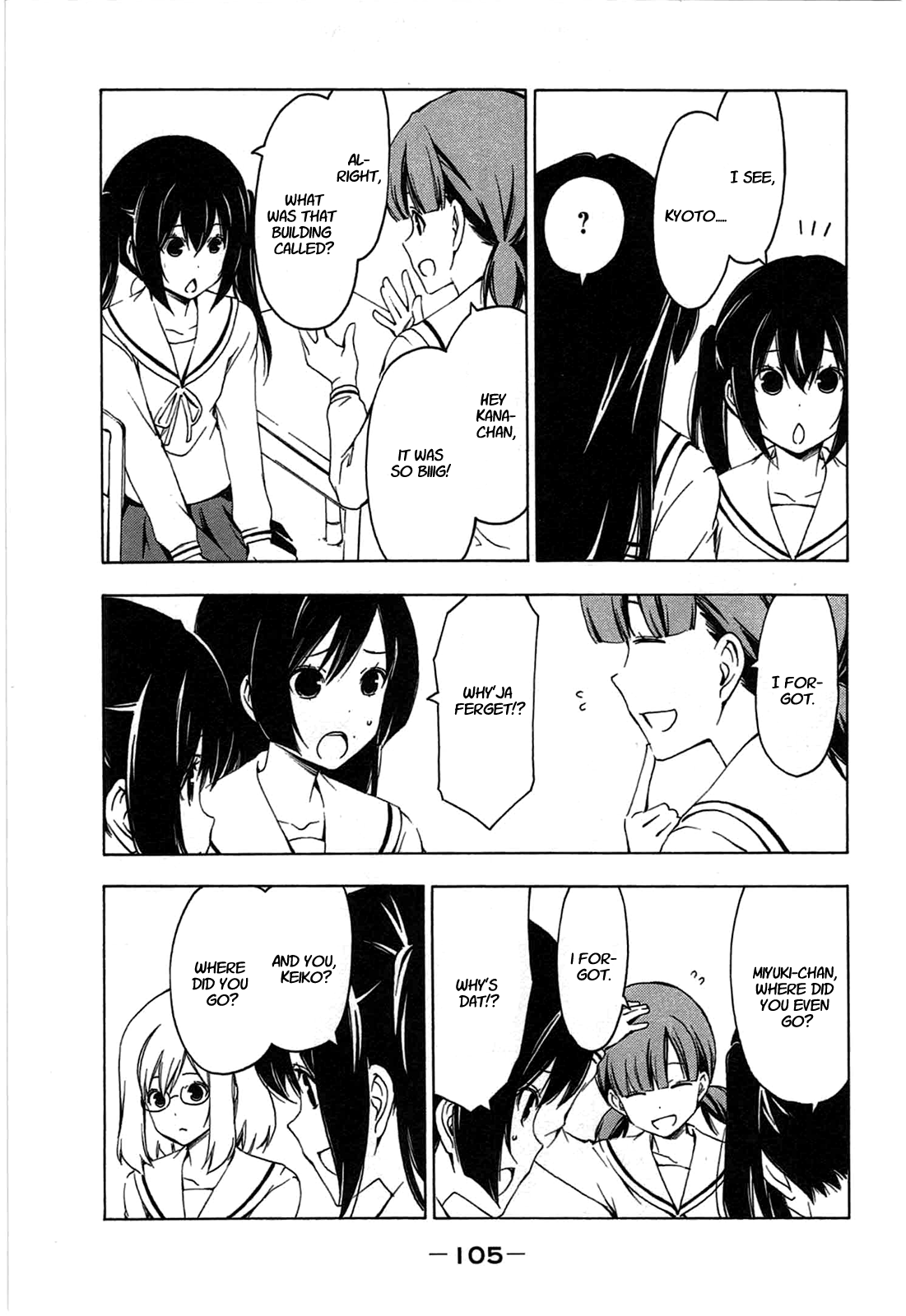 Minami-ke Chapter 190 page 3 - Chapter 190: I came back