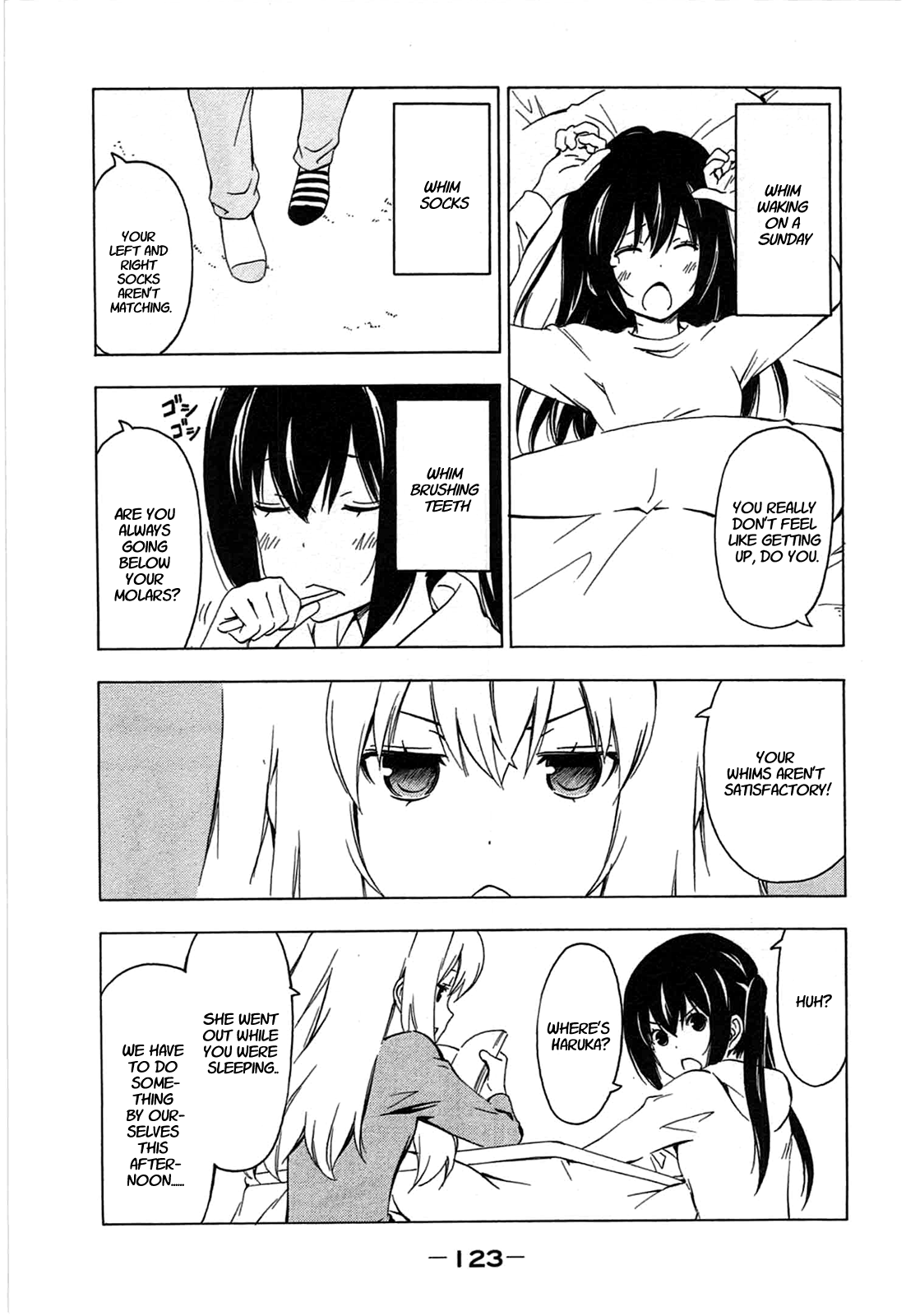 Minami-ke Chapter 192 page 3 - Chapter 192: Whim