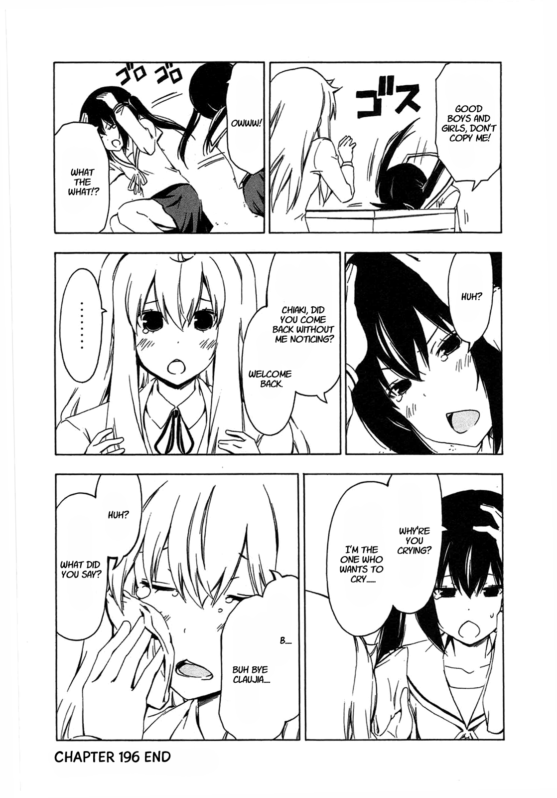 Minami-ke Chapter 196 page 8 - Chapter 196: I'm home
