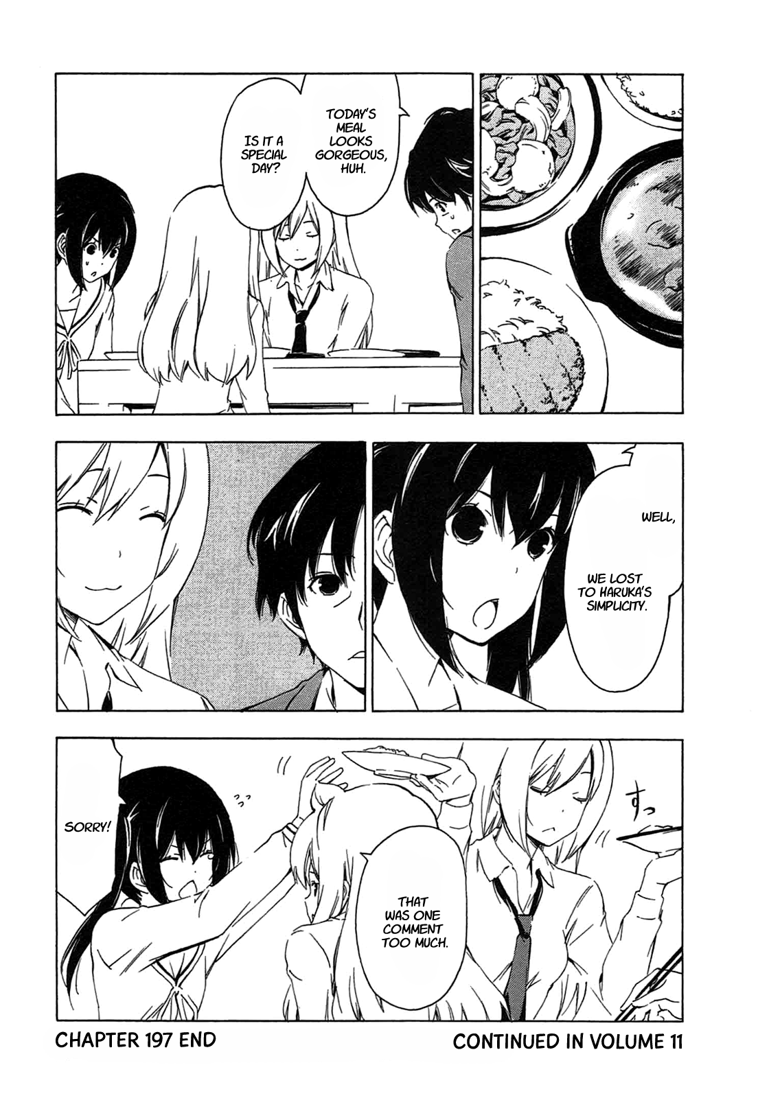 Minami-ke Chapter 197 page 8 - Chapter 197: One more time