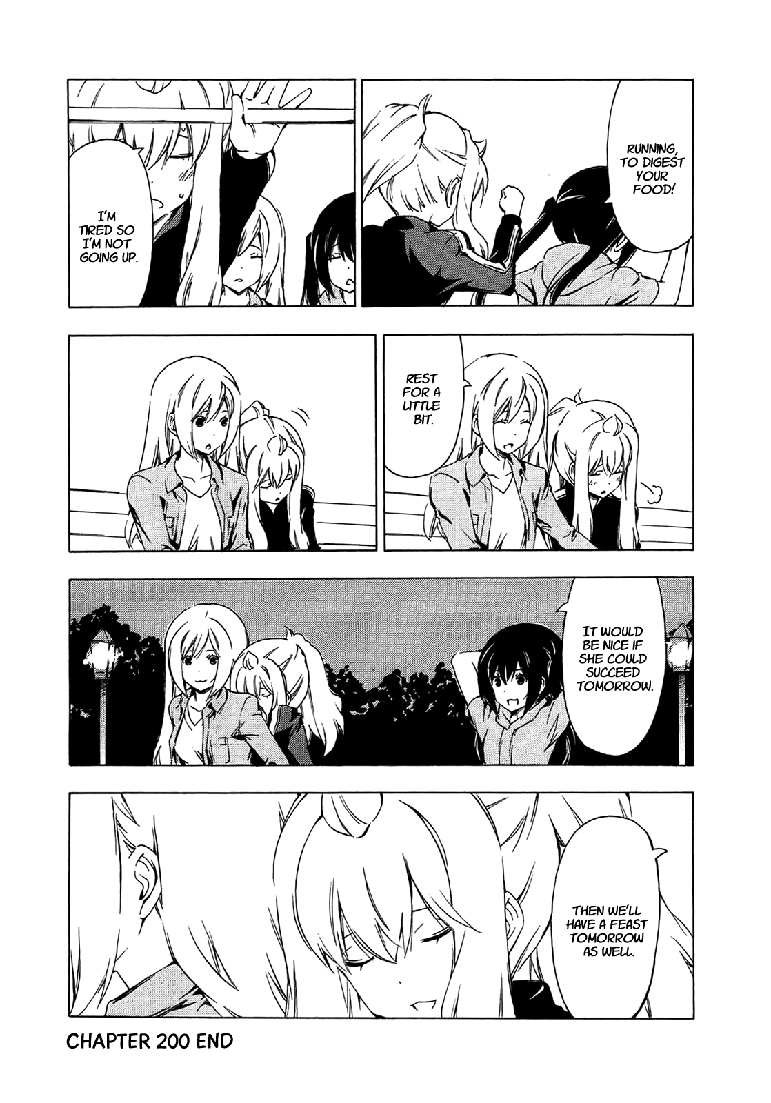 Minami-ke Chapter 200 page 8 - Chapter 200: The success last night