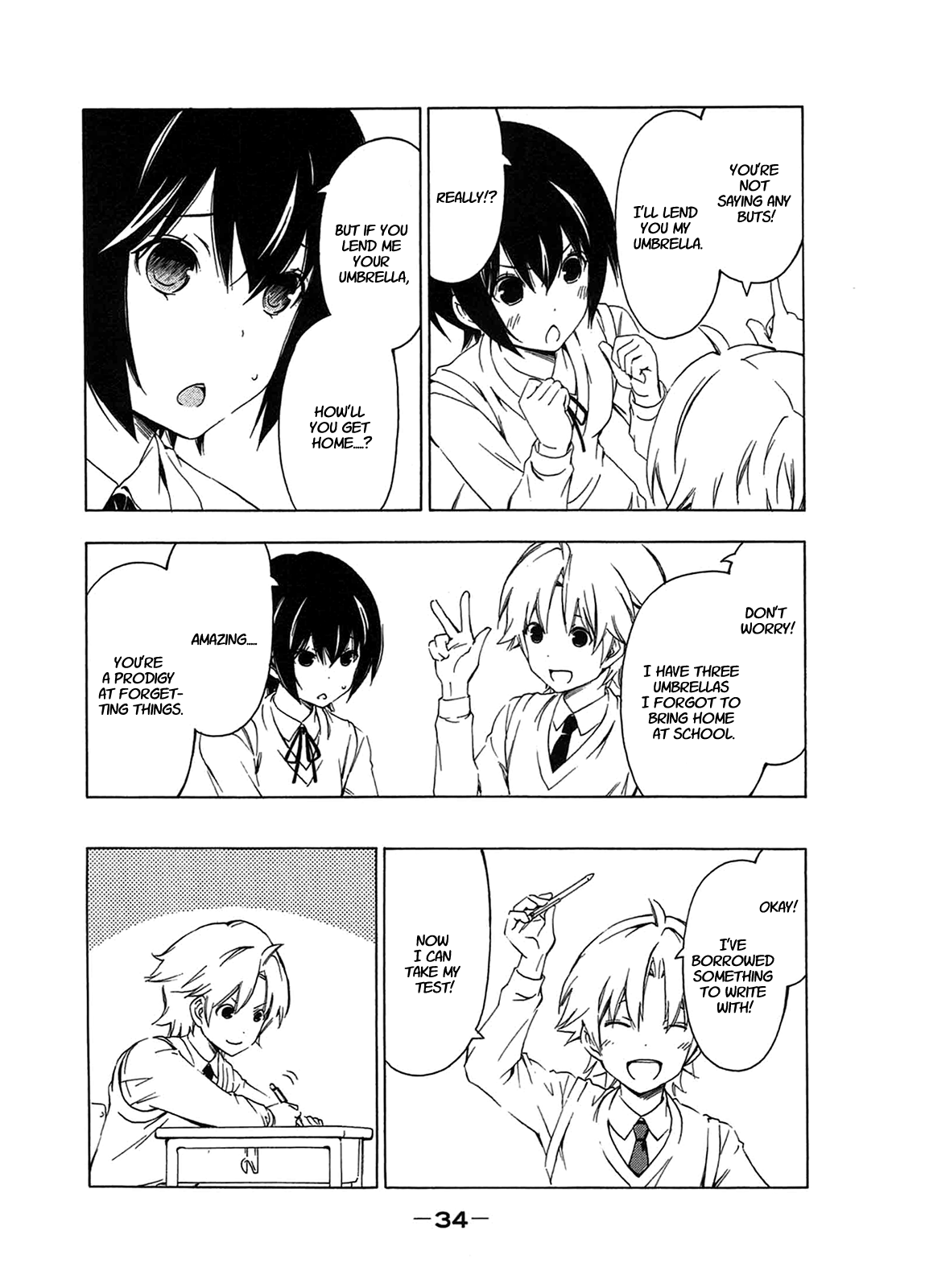 Minami-ke Chapter 201 page 4 - Chapter 201: Without forgetting