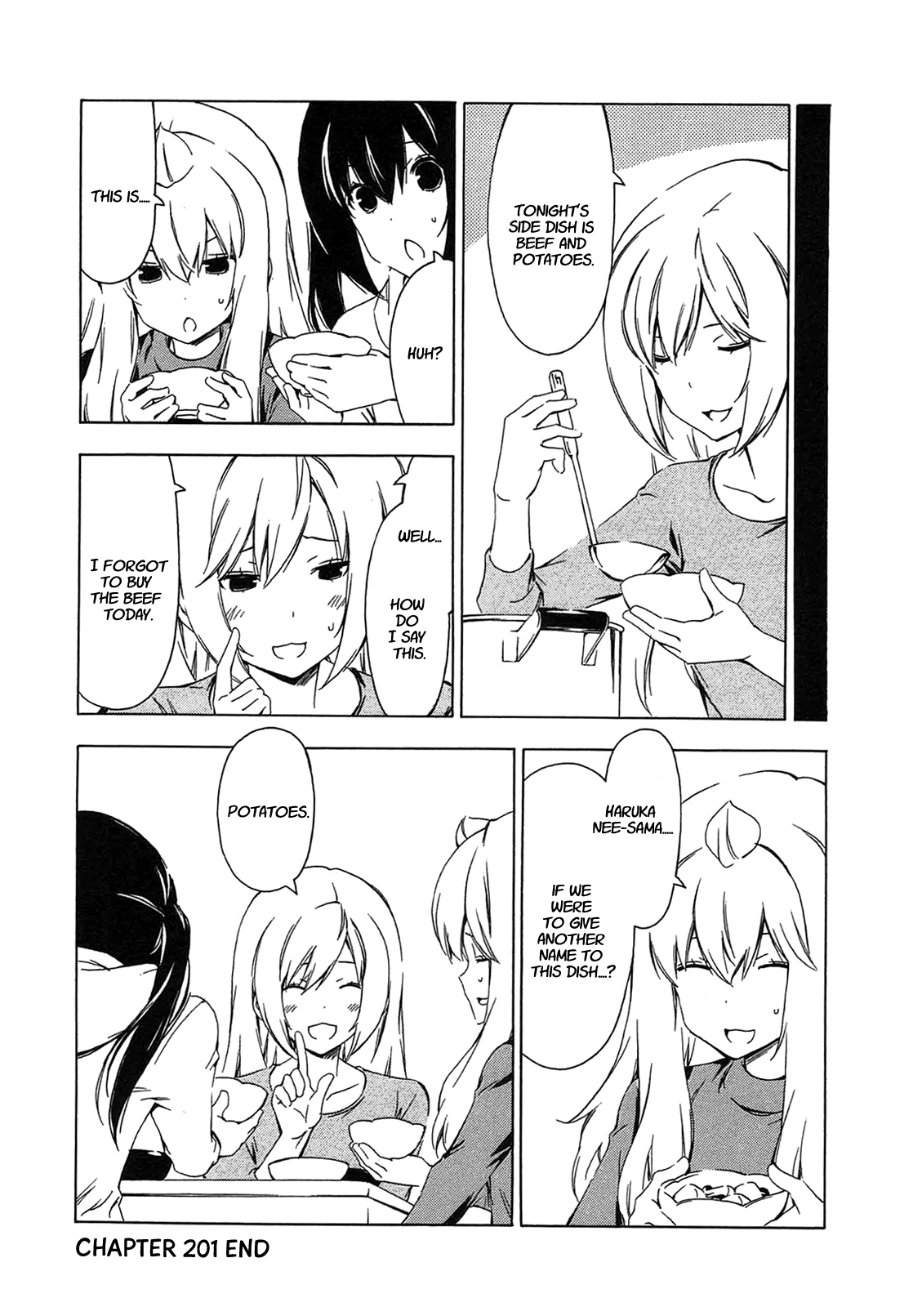 Minami-ke Chapter 201 page 8 - Chapter 201: Without forgetting
