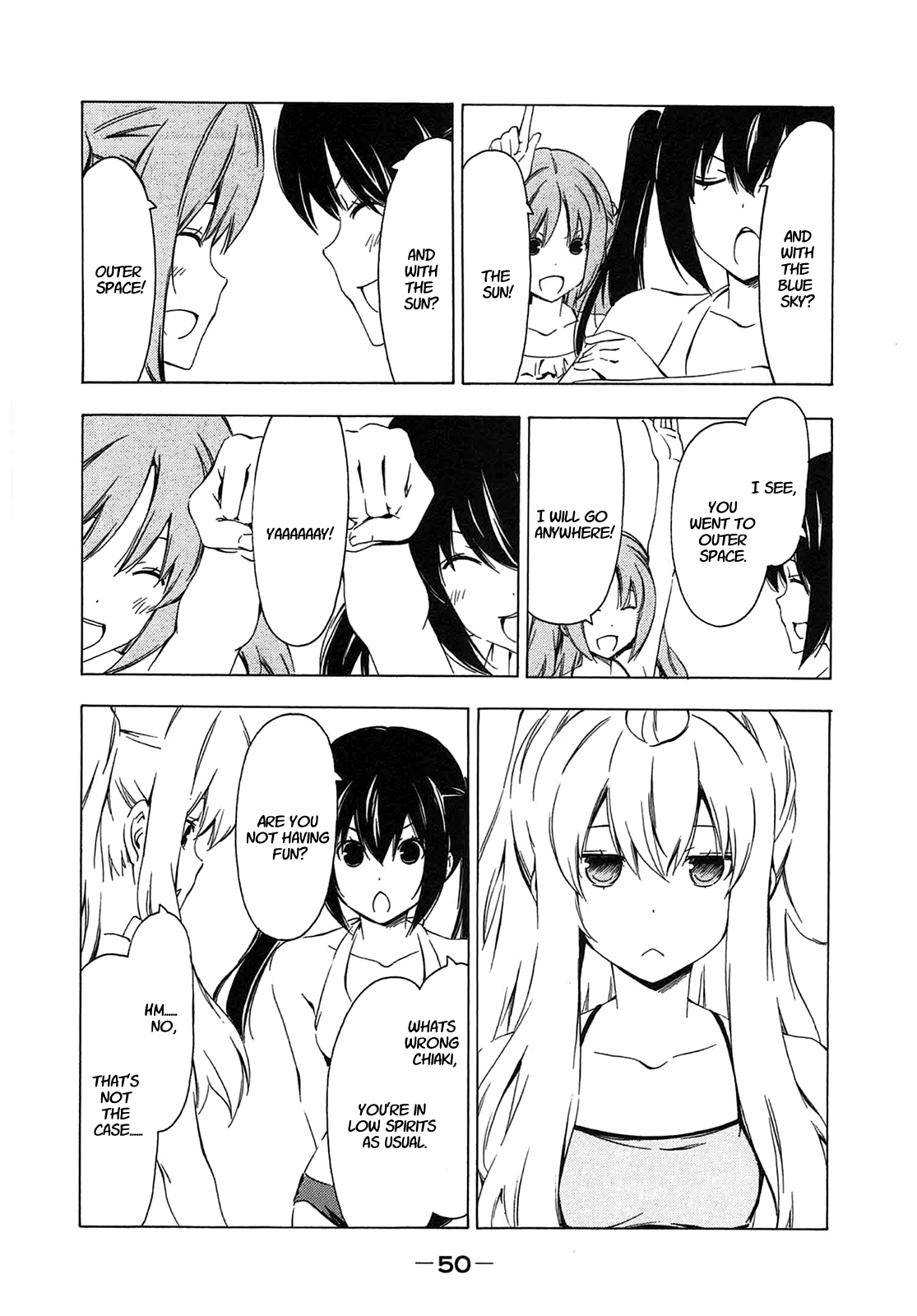 Minami-ke Chapter 203 page 2 - Chapter 203: That pose