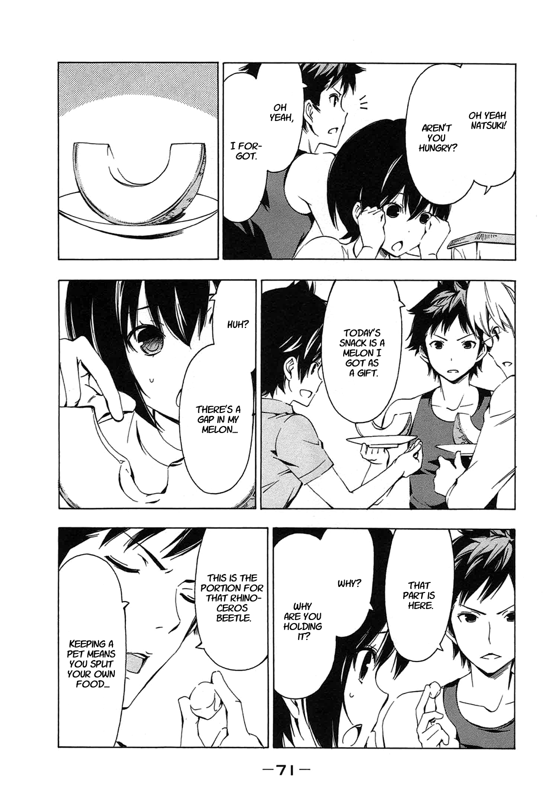 Minami-ke Chapter 205 page 5 - Chapter 205: Rhinoceros beetle