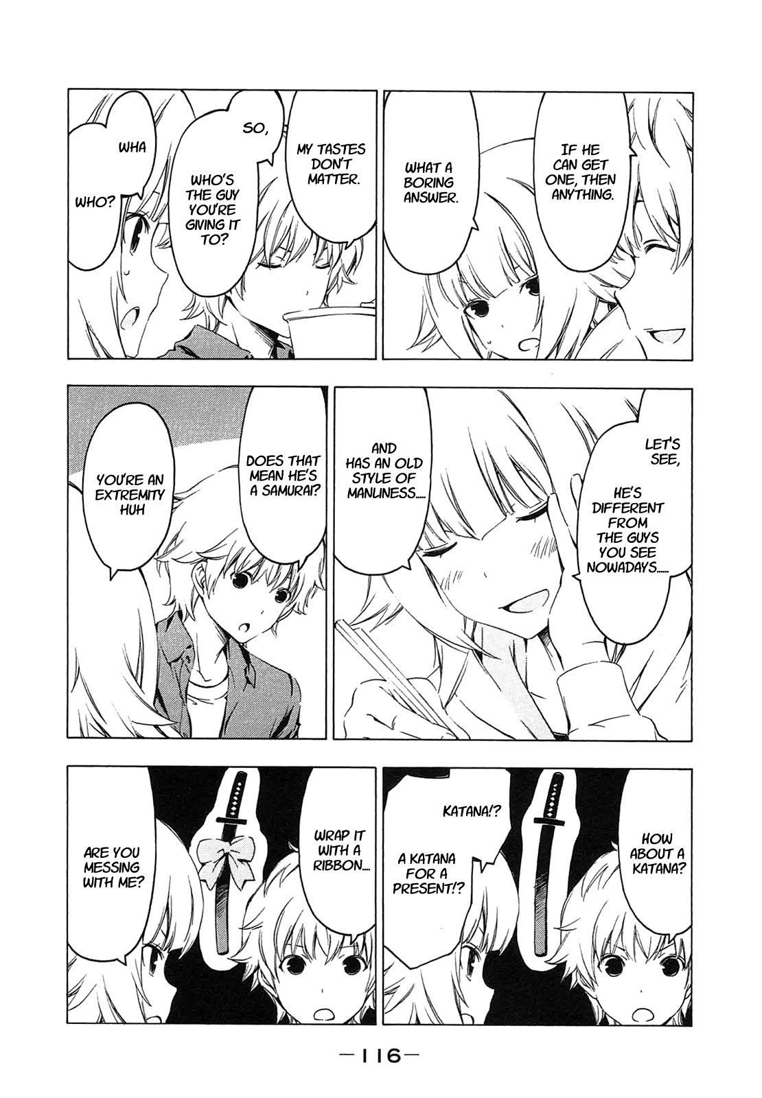 Minami-ke Chapter 210 page 4 - Chapter 210: What're you doing