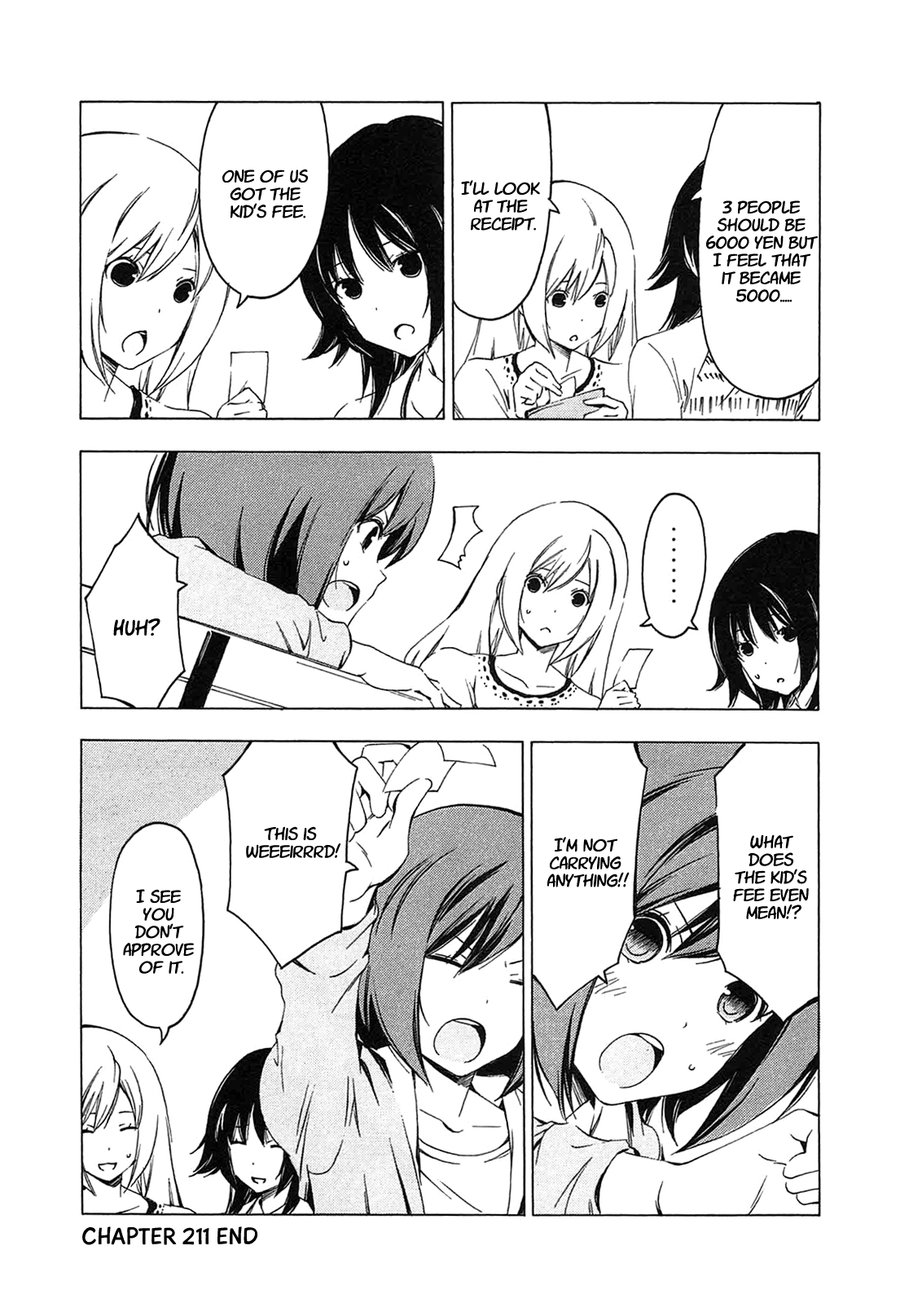 Minami-ke Chapter 211 page 8 - Chapter 211: It can work, it can work