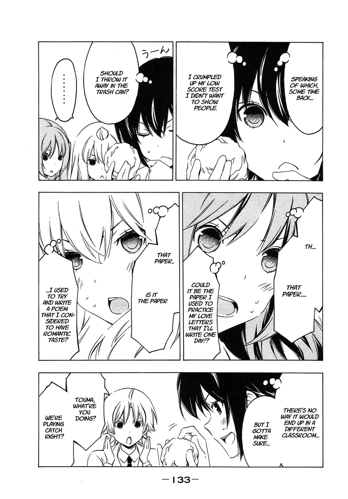 Minami-ke Chapter 212 page 3 - Chapter 212: What's that paper for?