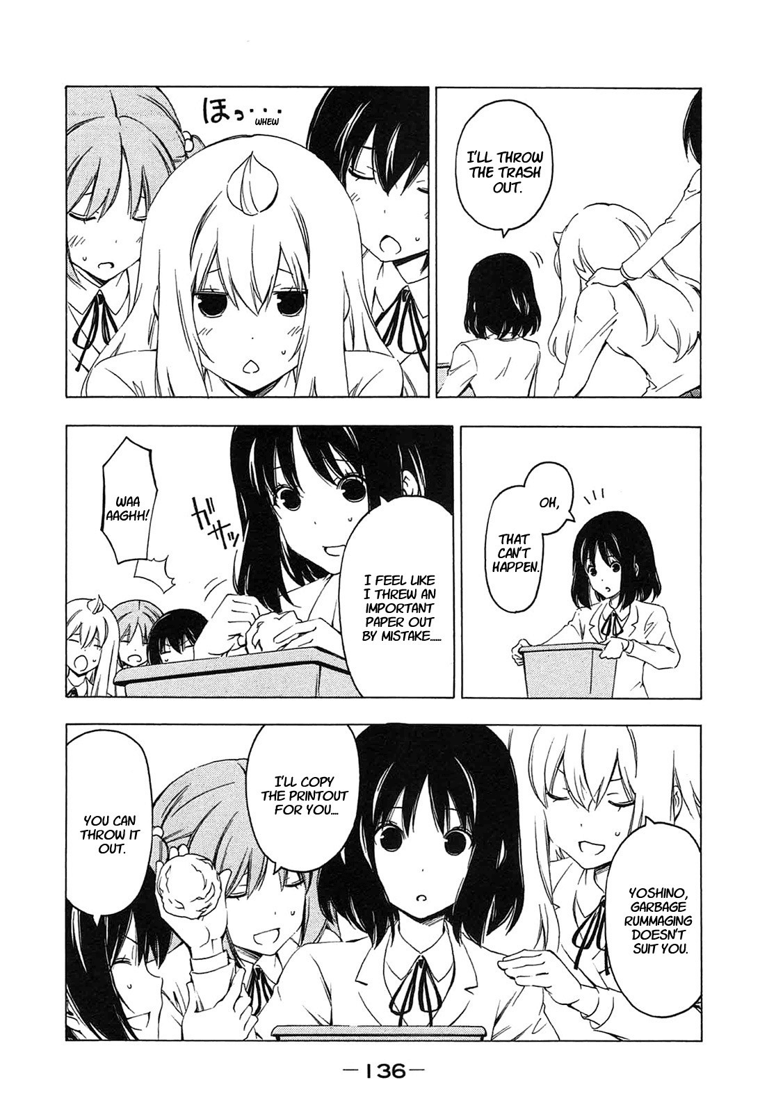 Minami-ke Chapter 212 page 6 - Chapter 212: What's that paper for?