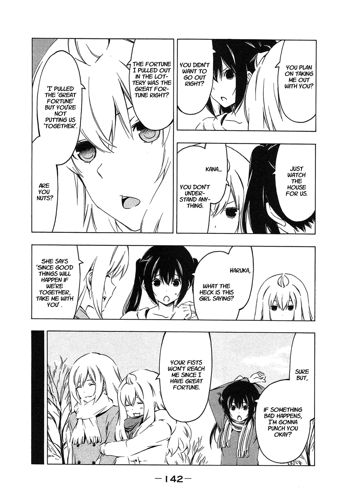 Minami-ke Chapter 213 page 4 - Chapter 213: Great fortune