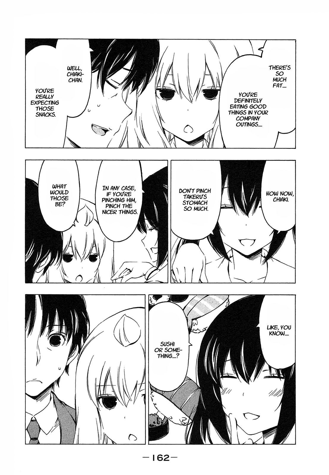 Minami-ke Chapter 215 page 6 - Chapter 215: If you're gonna pinch me