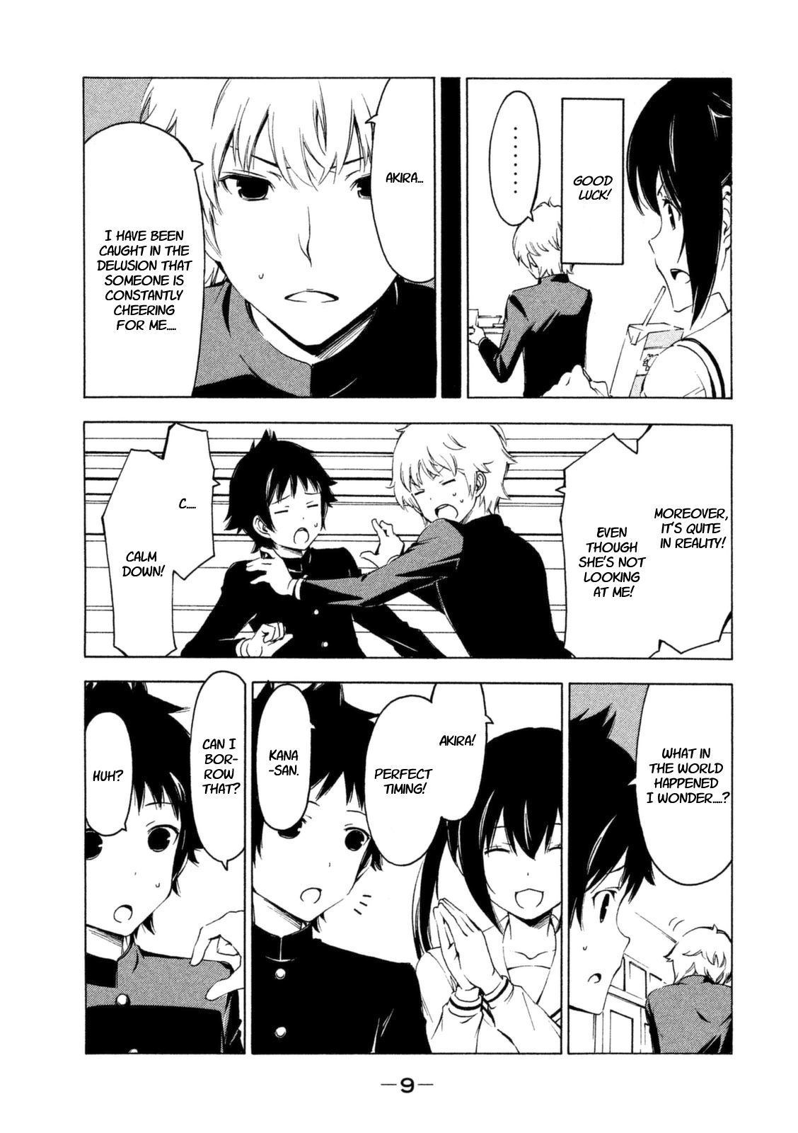 Minami-ke Chapter 217 page 12 - Chapter 217: I'll cheer for you