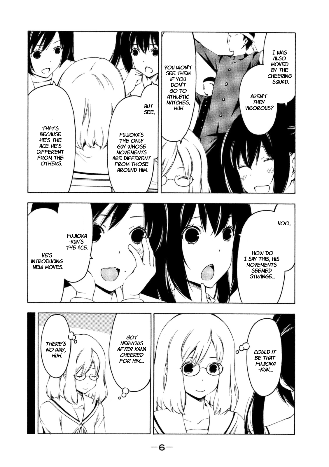 Minami-ke Chapter 217 page 9 - Chapter 217: I'll cheer for you