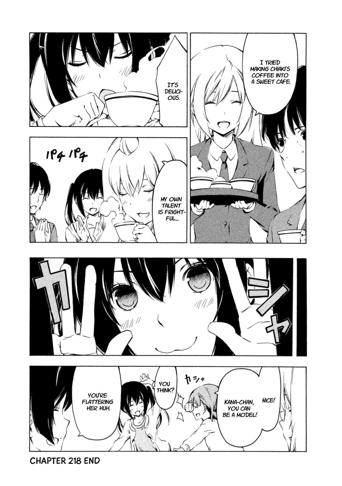 Minami-ke Chapter 218 page 8 - Chapter 218: Praising and flattering
