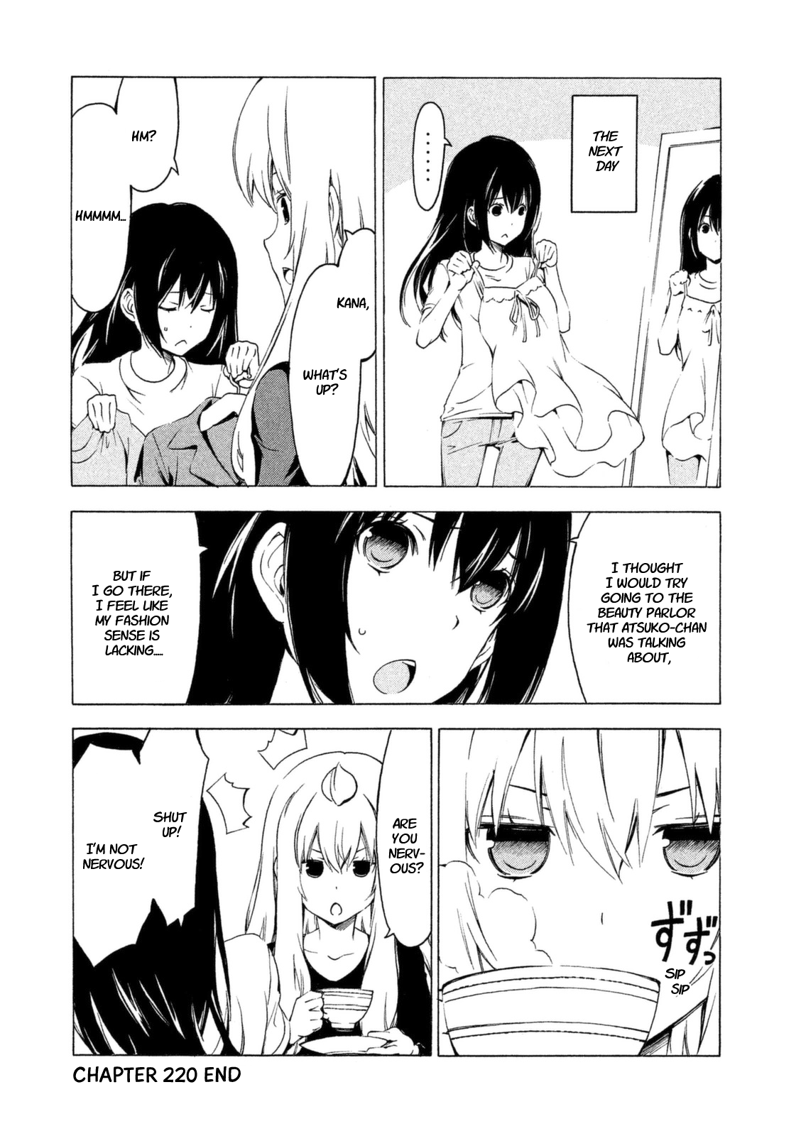 Minami-ke Chapter 220 page 8 - Chapter 220: That feeling