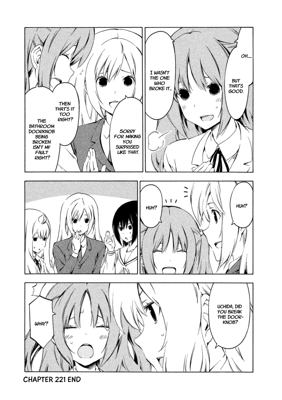 Minami-ke Chapter 221 page 8 - Chapter 221: Will it get fixed