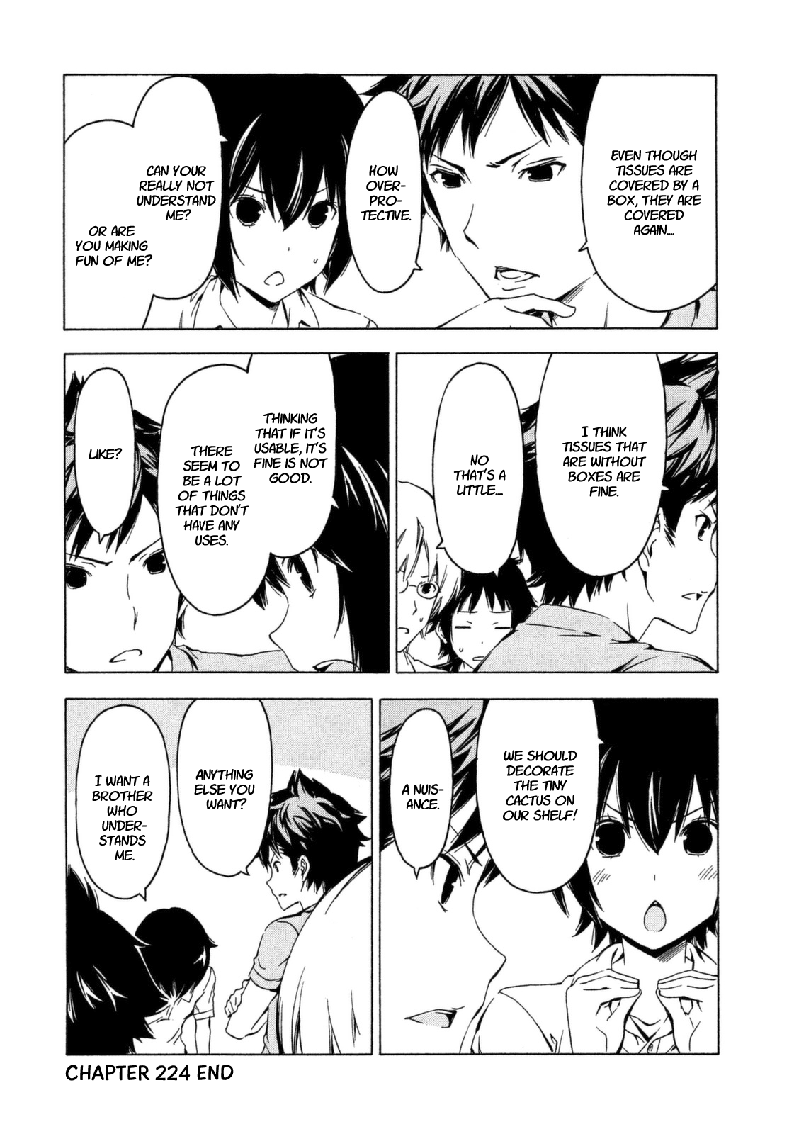 Minami-ke Chapter 224 page 8 - Chapter 224: I want that