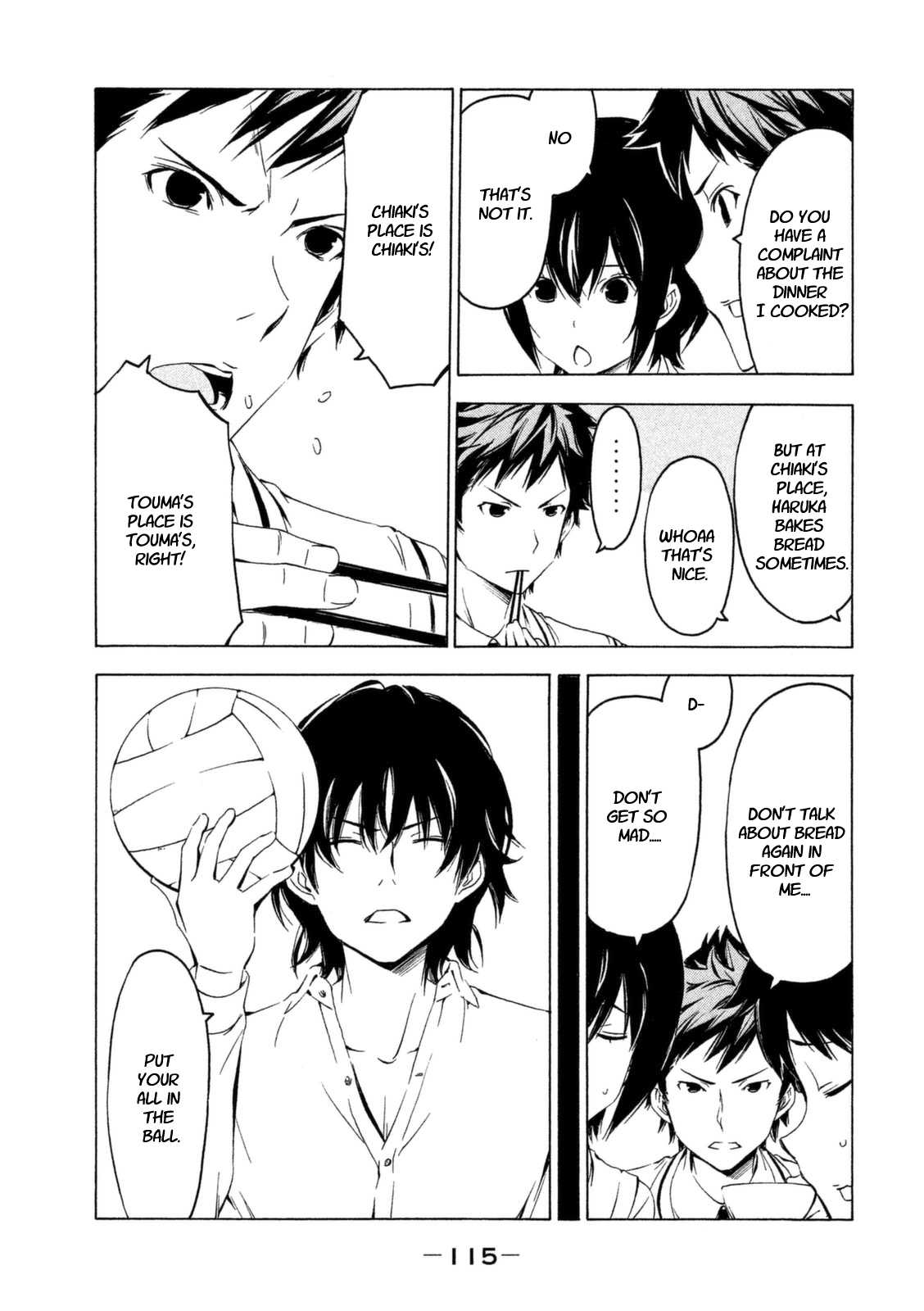 Minami-ke Chapter 229 page 3 - Chapter 229: Entirely one thing