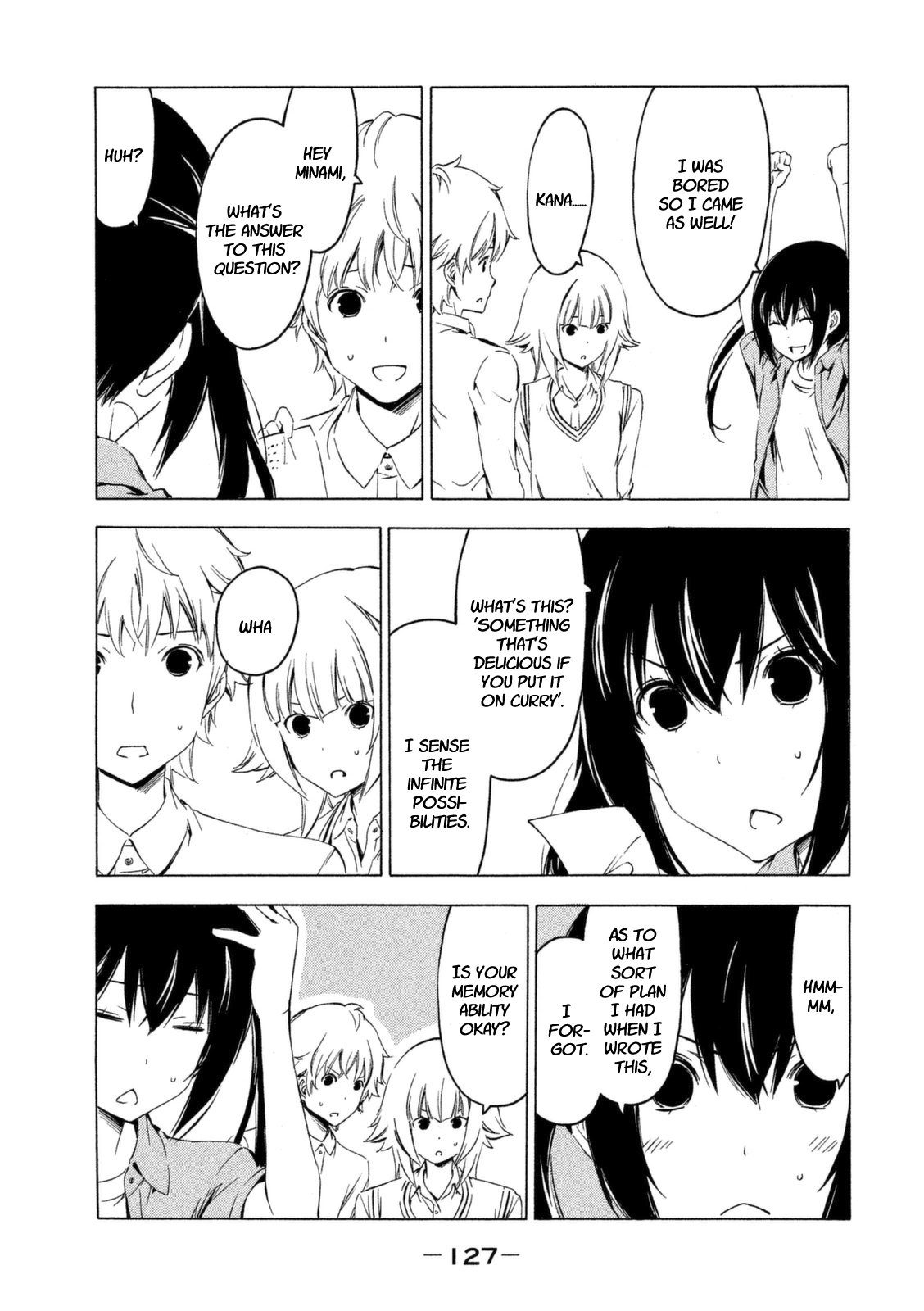 Minami-ke Chapter 230 page 7 - Chapter 230: Shopping ability