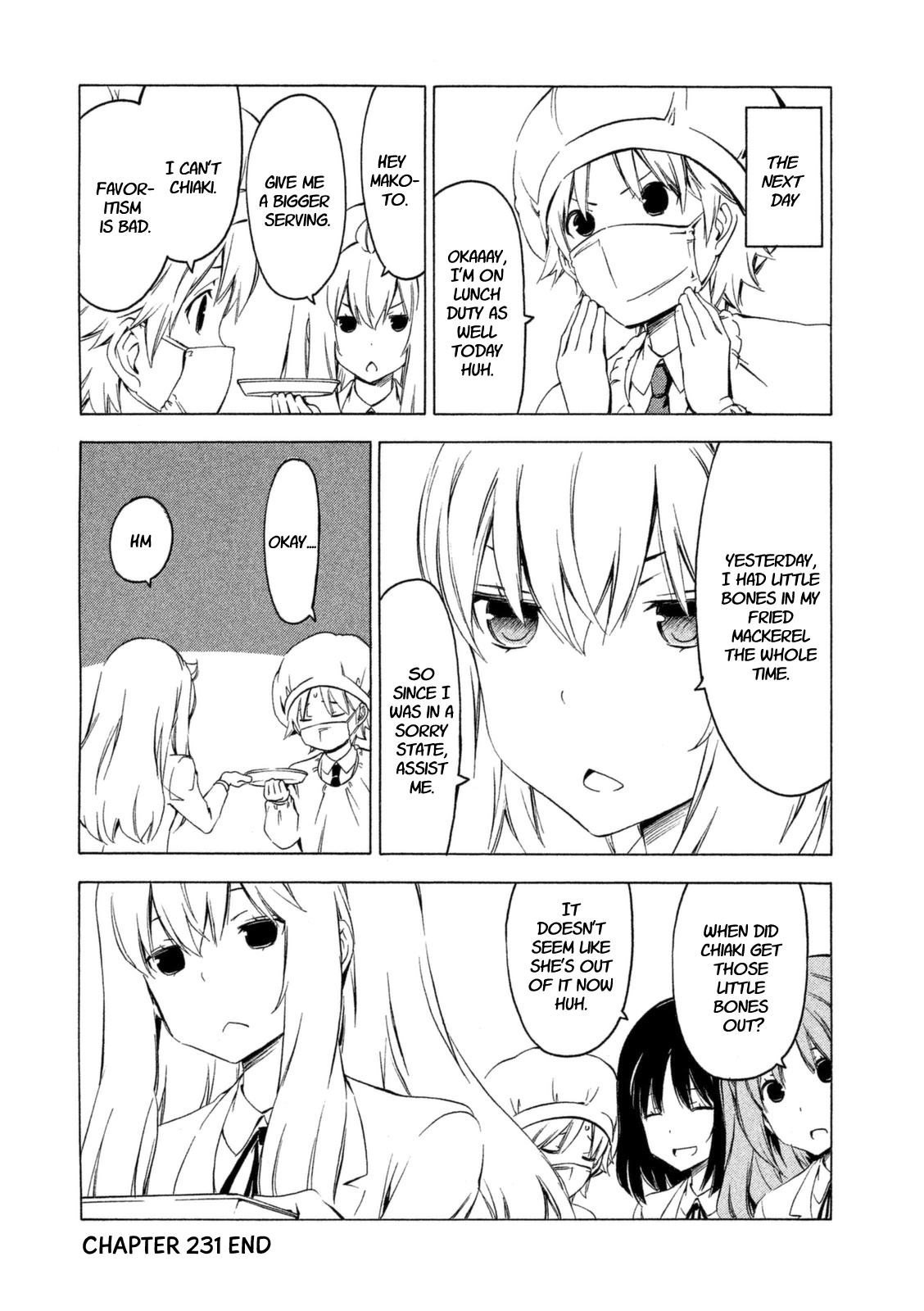 Minami-ke Chapter 231 page 8 - Chapter 231: Serve it