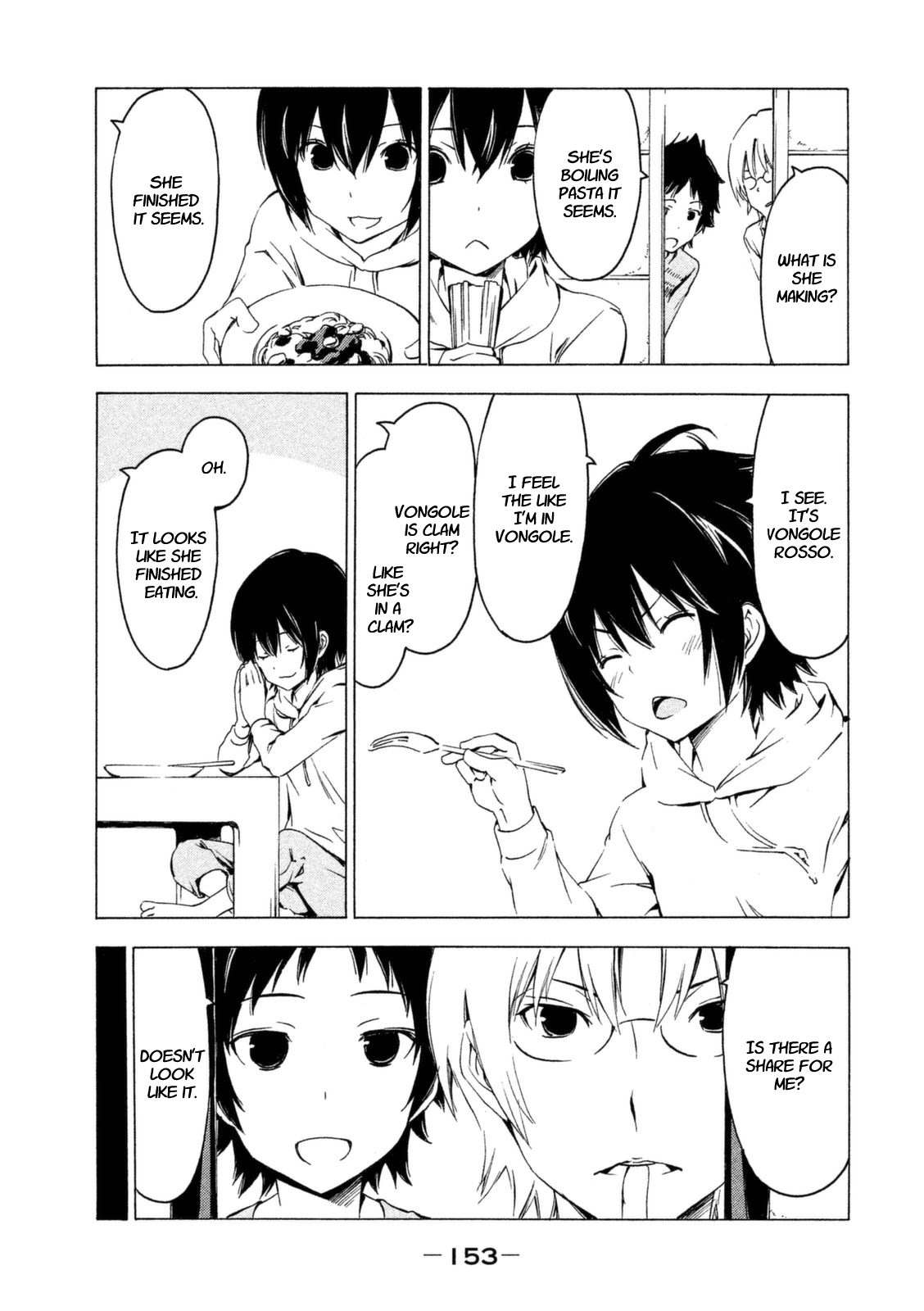 Minami-ke Chapter 233 page 5 - Chapter 233: Delicious pasta
