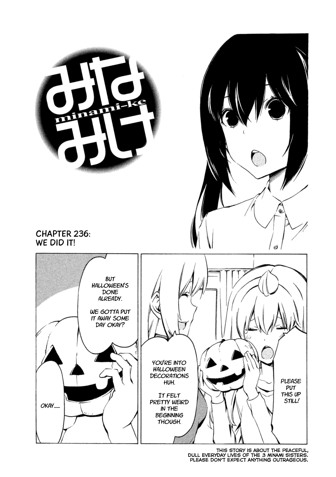 Minami-ke Chapter 236 page 7 - Chapter 236: We did it