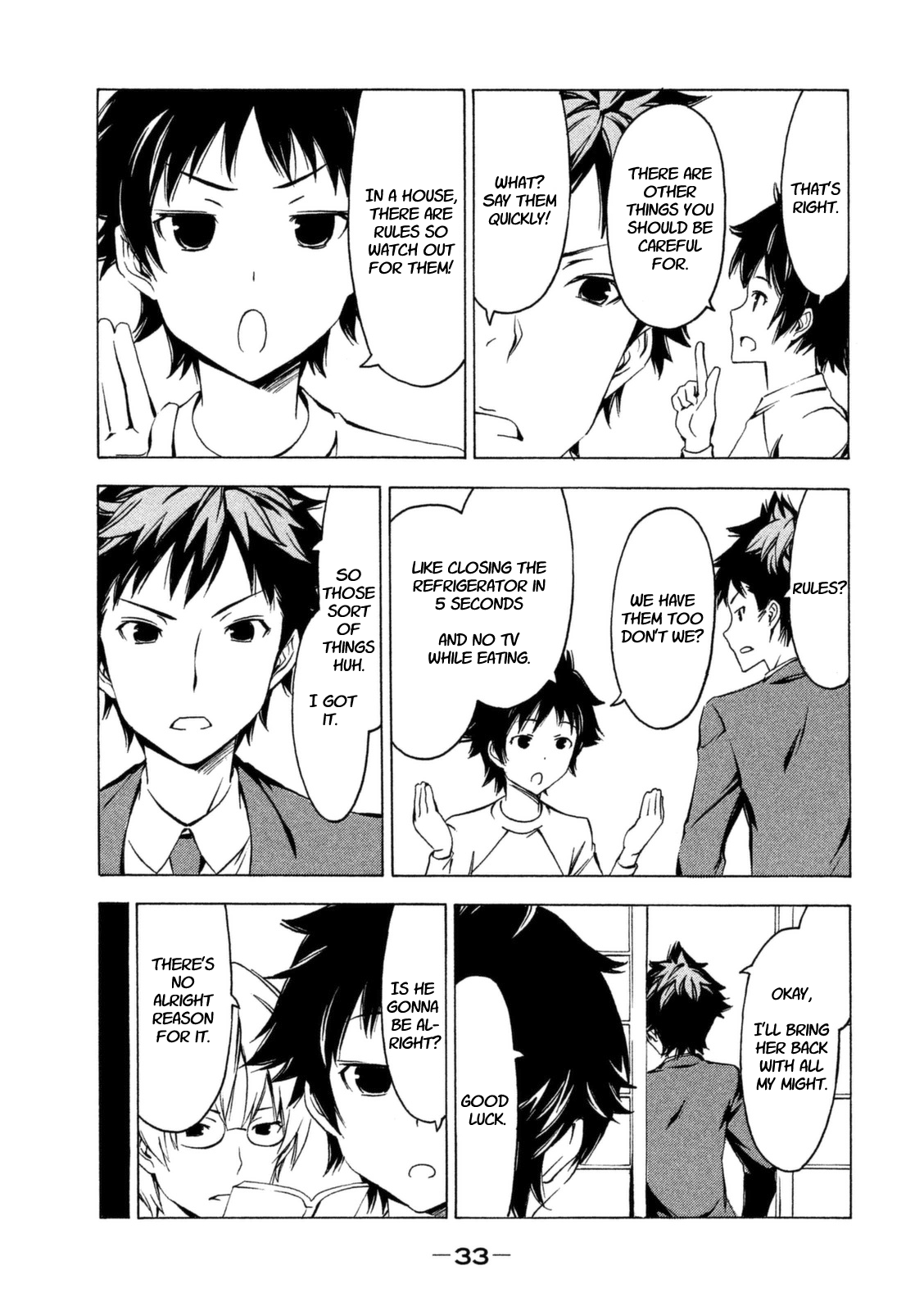 Minami-ke Chapter 239 page 3 - Chapter 239: Adult interaction