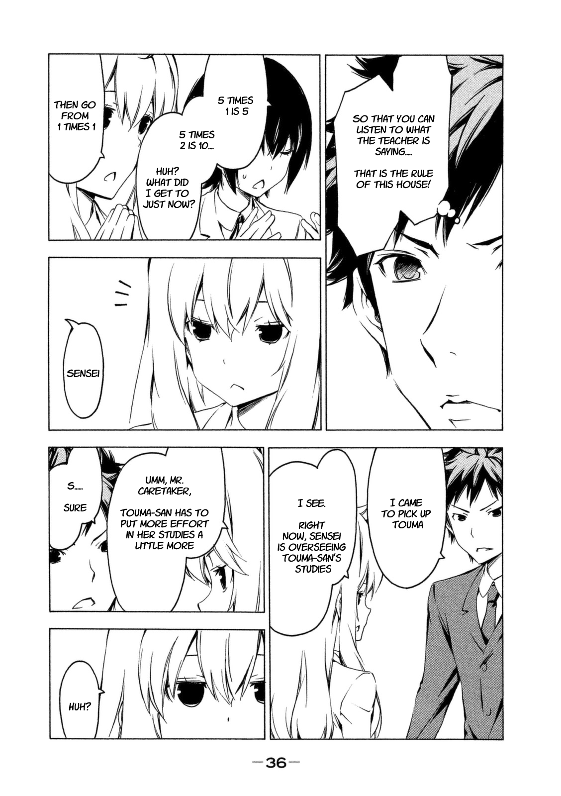 Minami-ke Chapter 239 page 6 - Chapter 239: Adult interaction