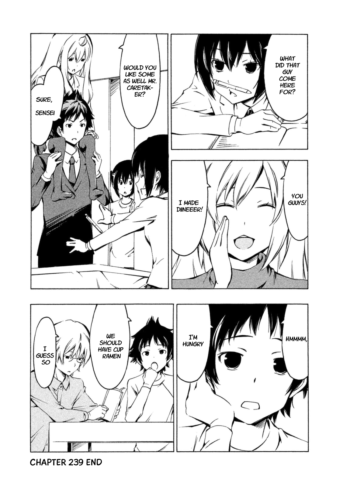 Minami-ke Chapter 239 page 8 - Chapter 239: Adult interaction