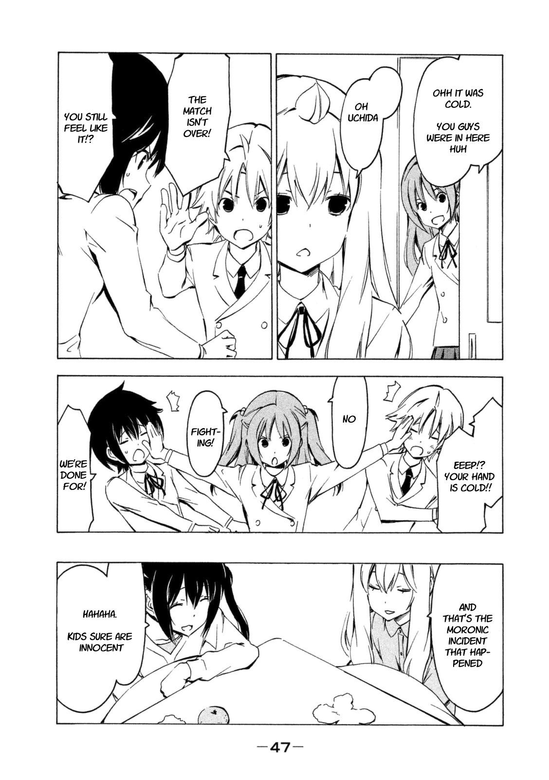 Minami-ke Chapter 240 page 7 - Chapter 240: Spark