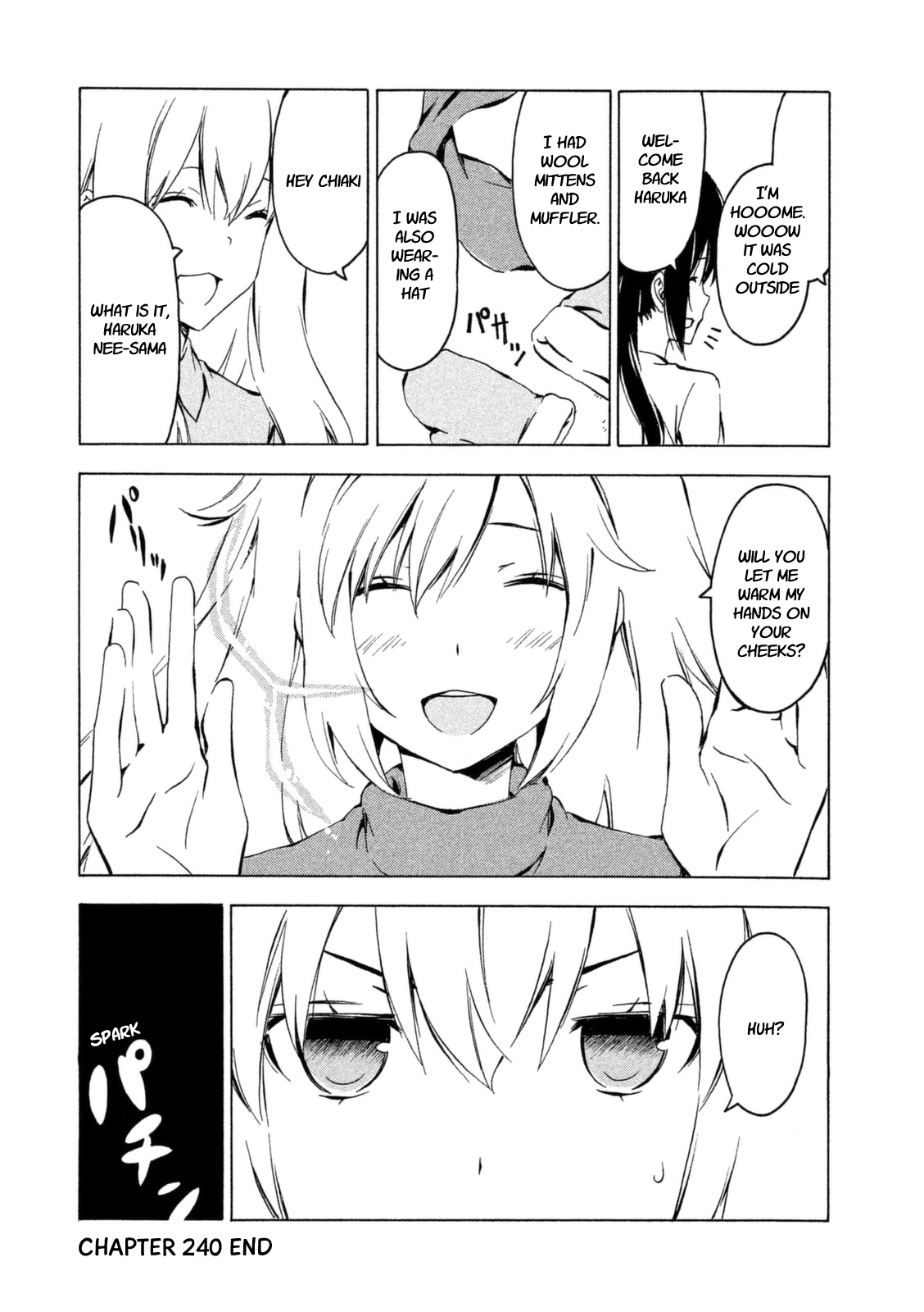 Minami-ke Chapter 240 page 8 - Chapter 240: Spark