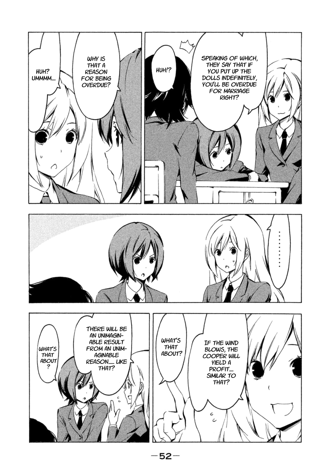 Minami-ke Chapter 241 page 4 - Chapter 241: Hinamatsuri