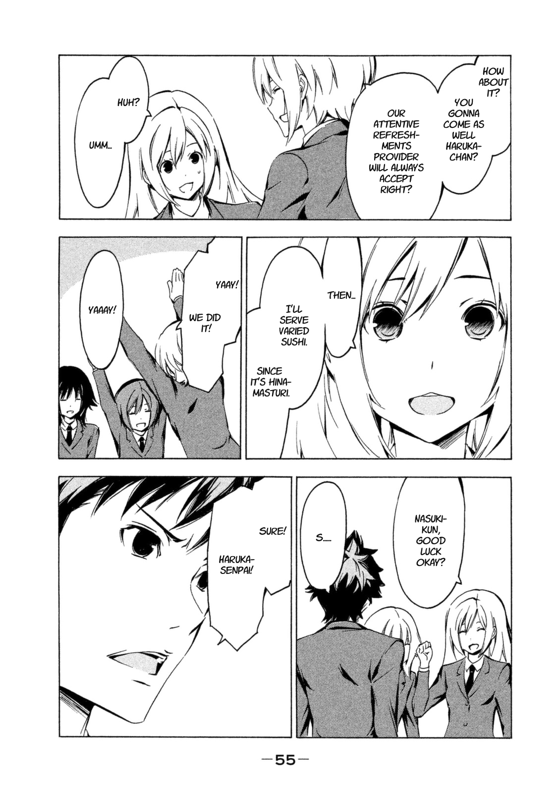 Minami-ke Chapter 241 page 7 - Chapter 241: Hinamatsuri