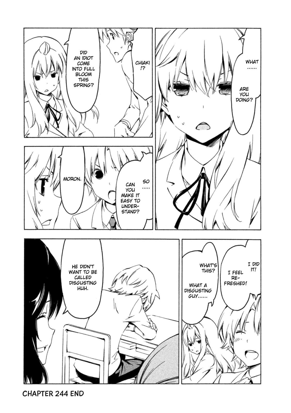 Minami-ke Chapter 244 page 8 - Chapter 244: No presence of mind
