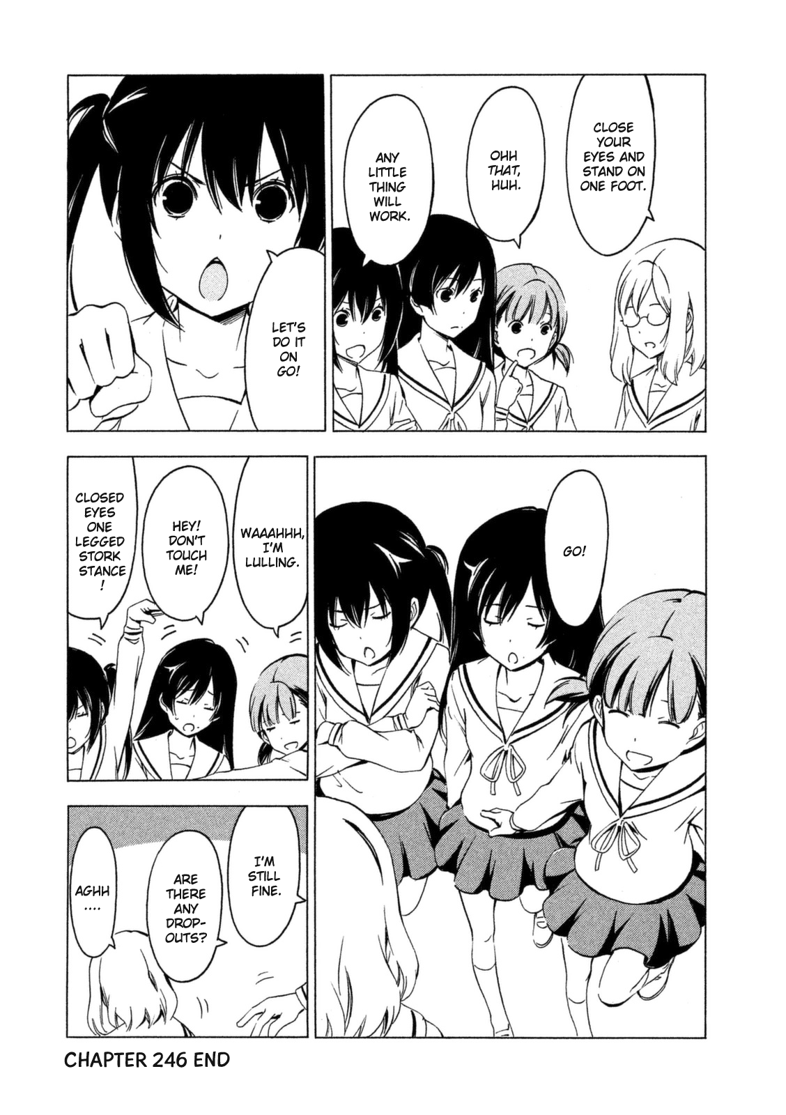 Minami-ke Chapter 246 page 8 - Chapter 246: Come back